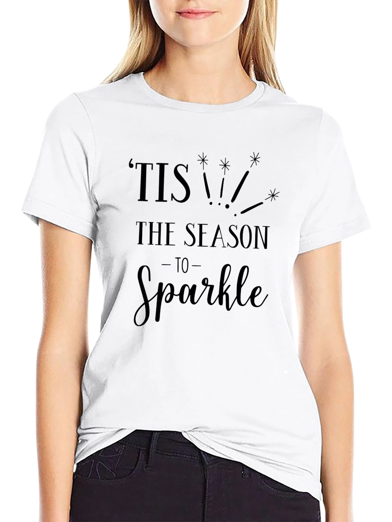 Tis the Season to Sparkle Graphic Tee