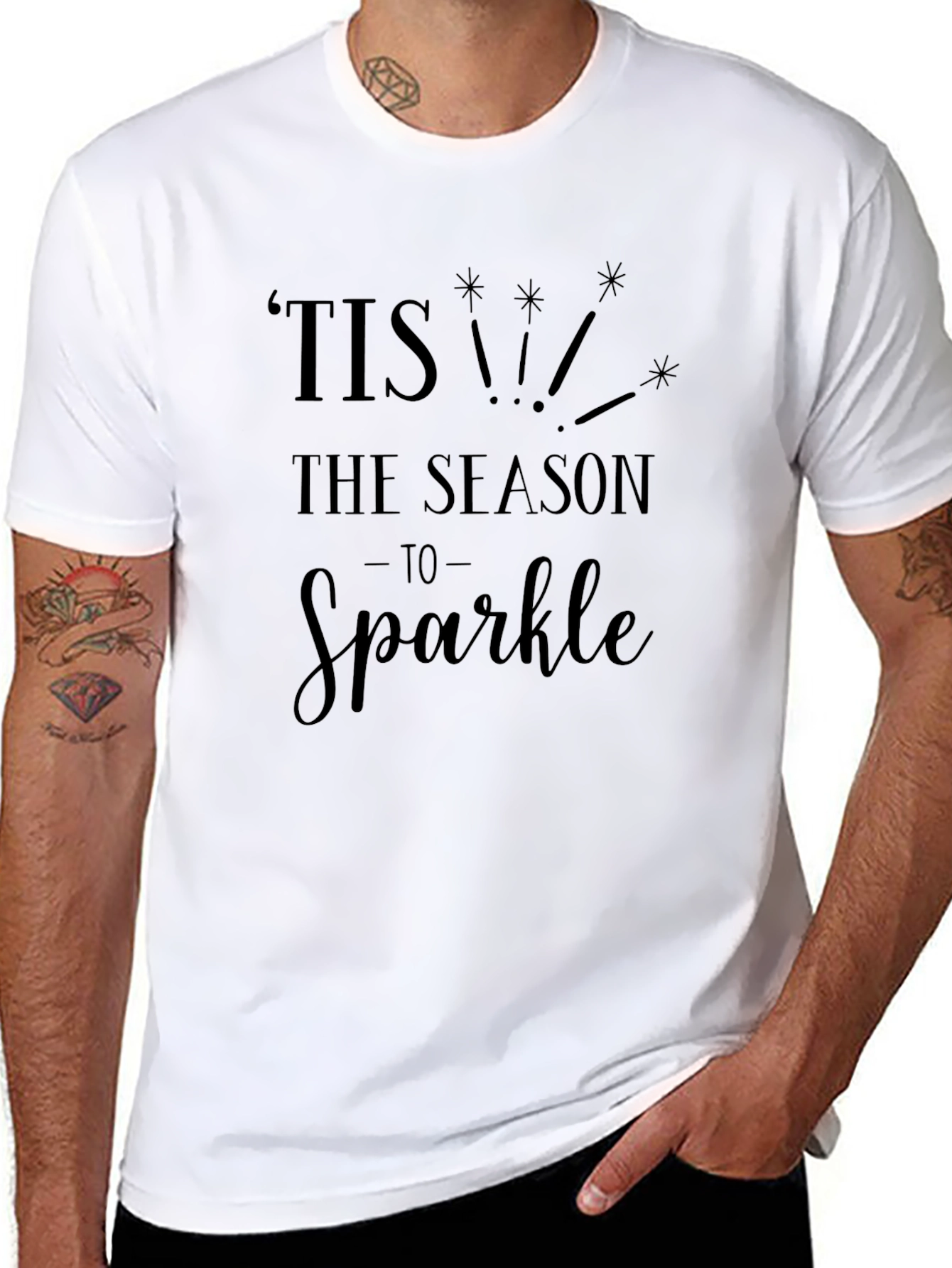 Tis the Season to Sparkle Graphic Tee