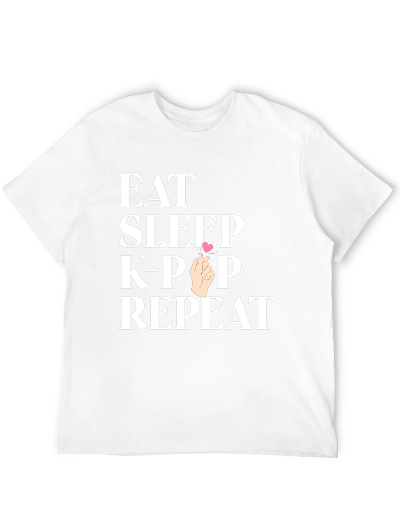 Eat Sleep K-Pop Repeat T-Shirt