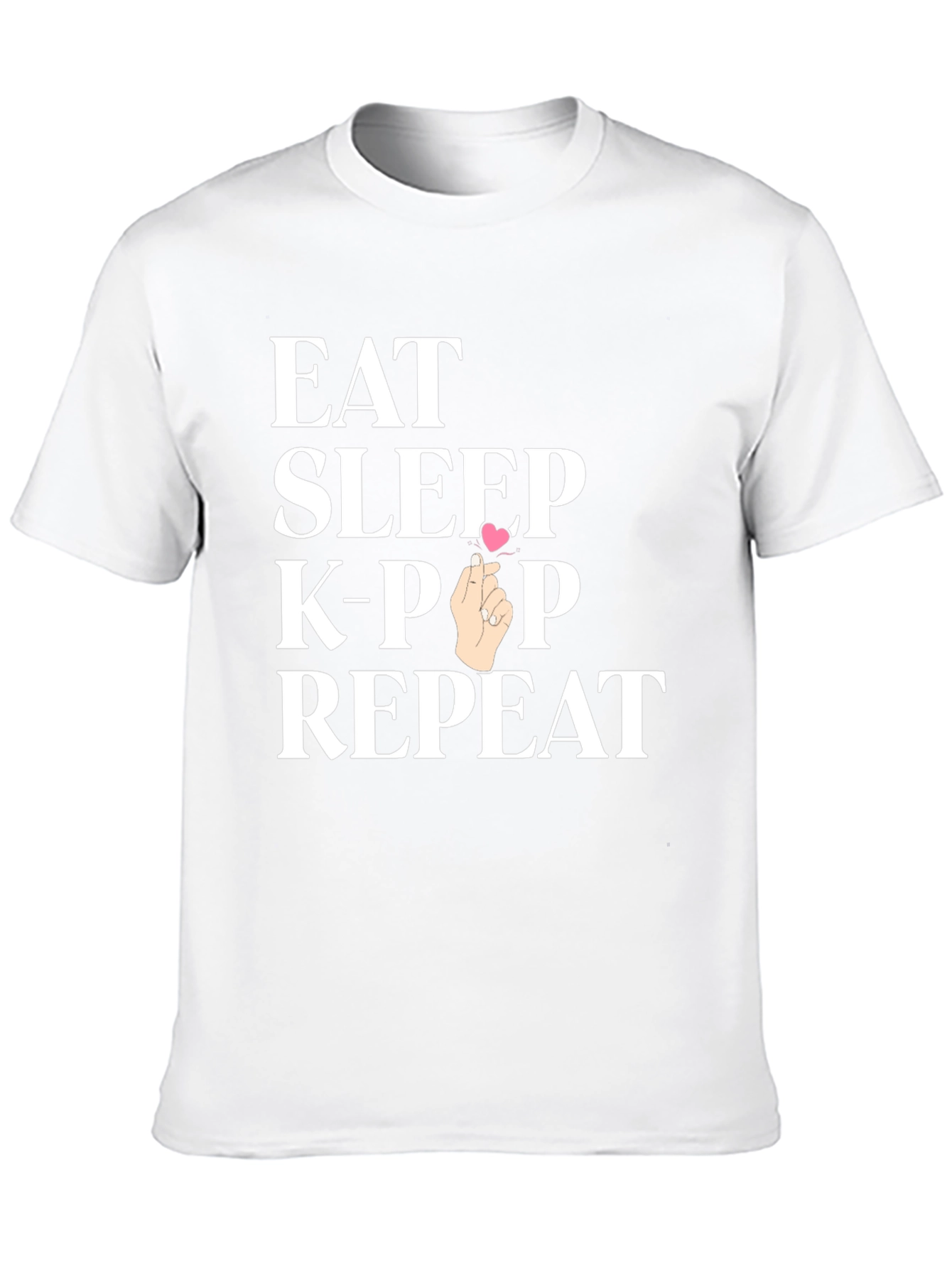 Eat Sleep K-Pop Repeat T-Shirt