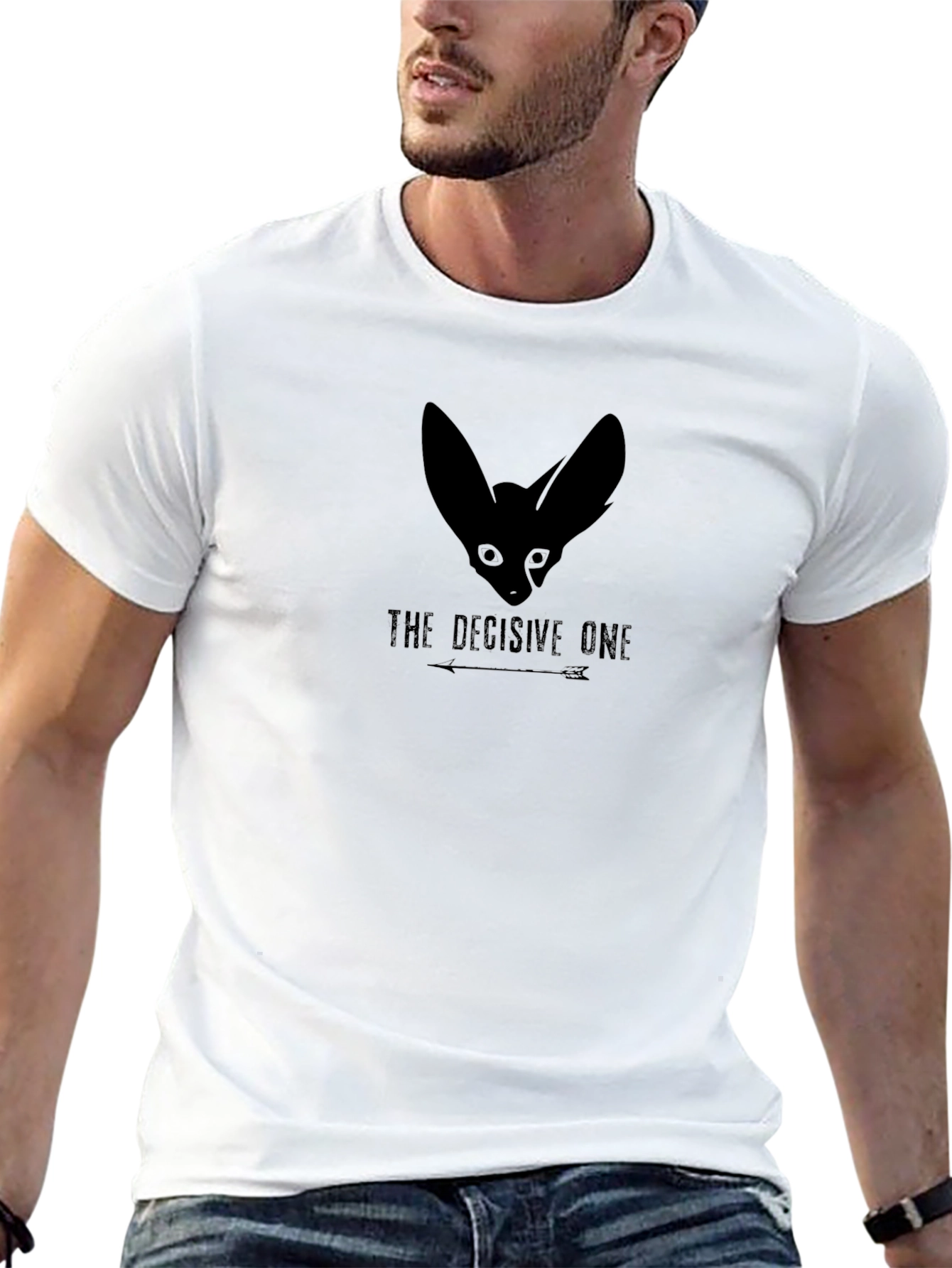 The Decisive One Black Graphic Tee