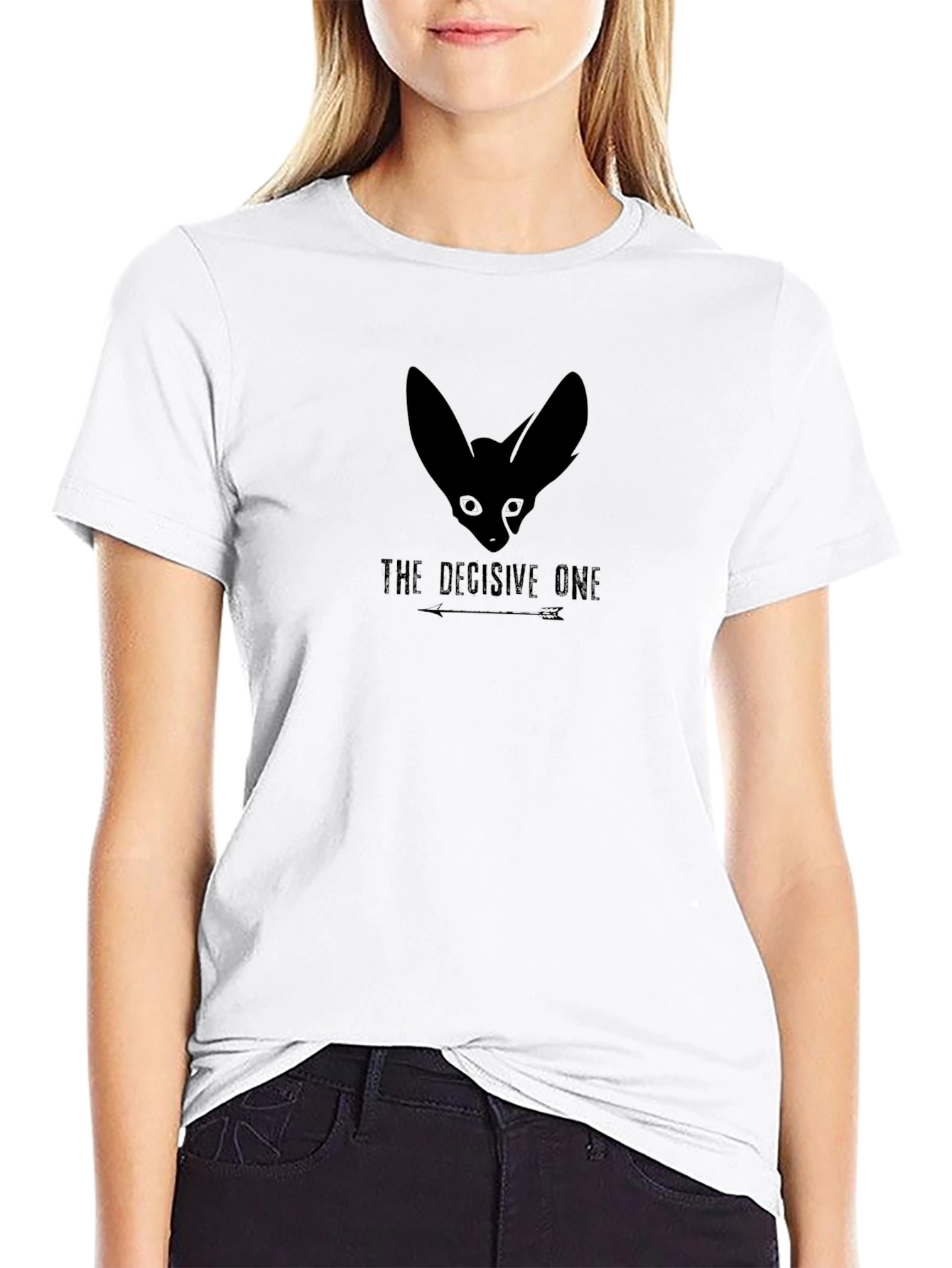 The Decisive One Black Graphic Tee