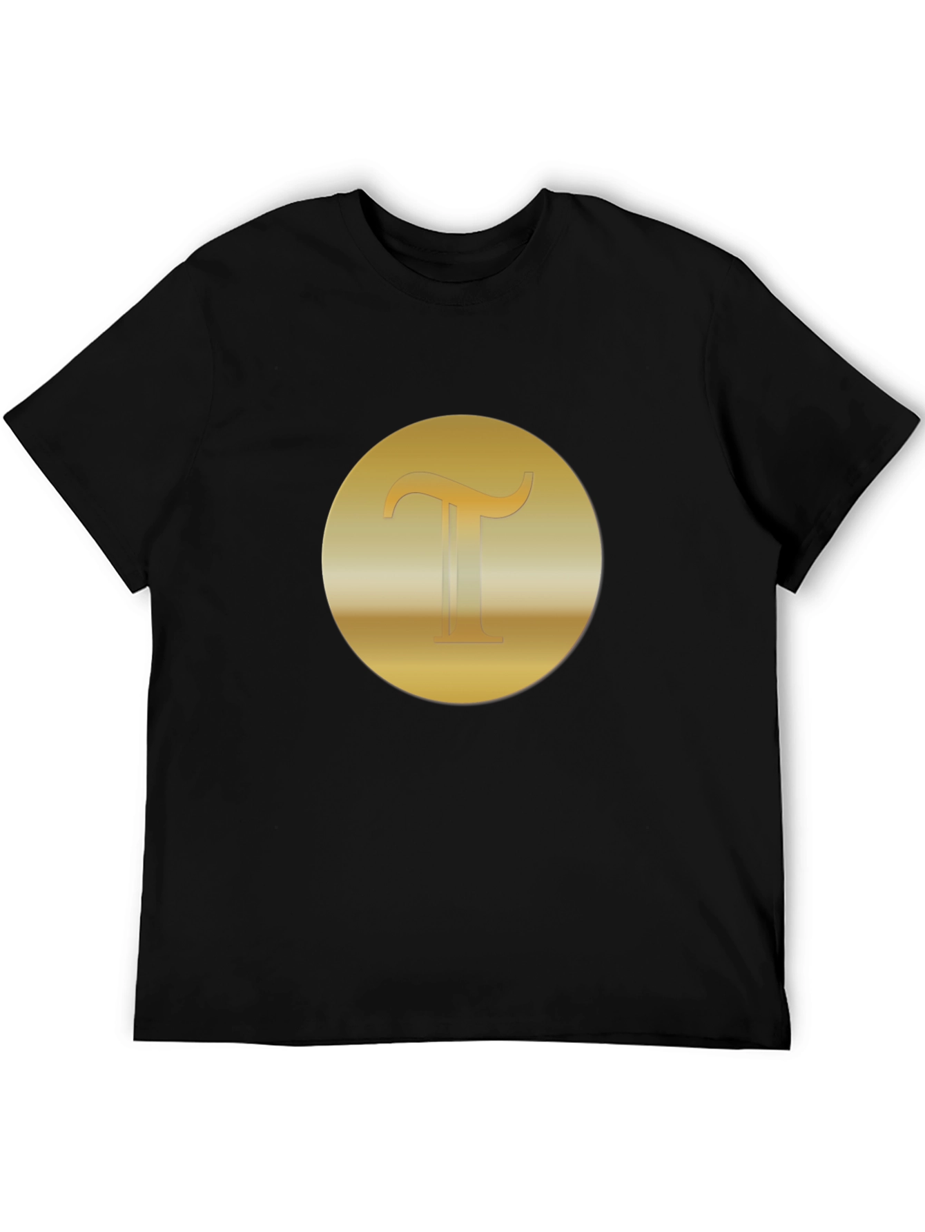 Gold Pi Symbol T-Shirt