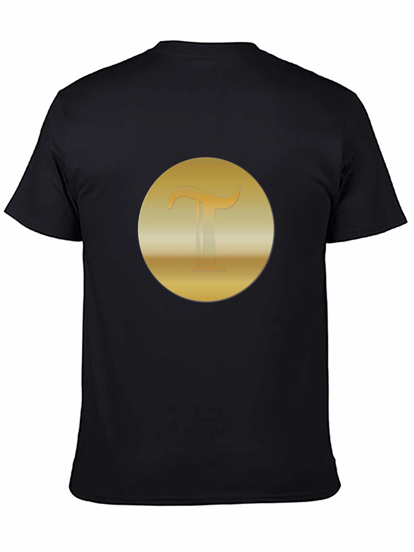 Gold Pi Symbol T-Shirt