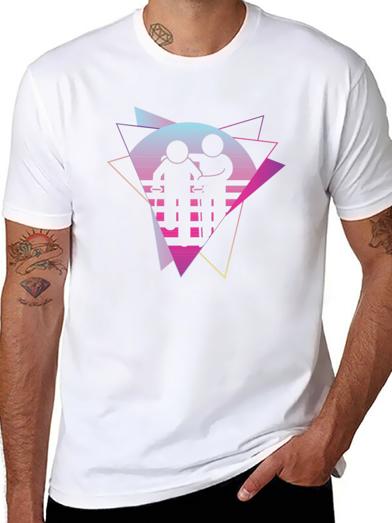 Retro Friendship Graphic Tee