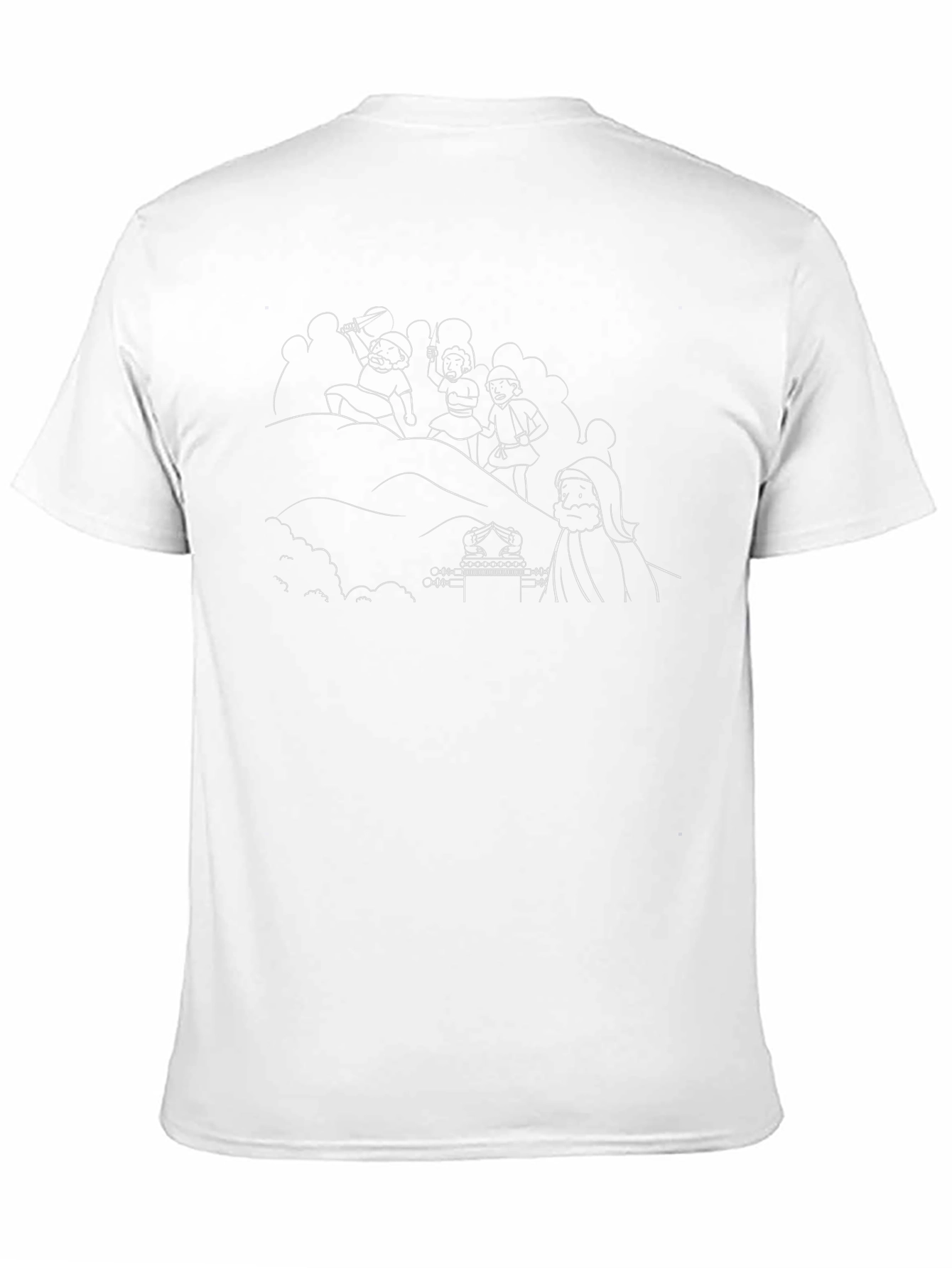 Graphic Print Black T-Shirt