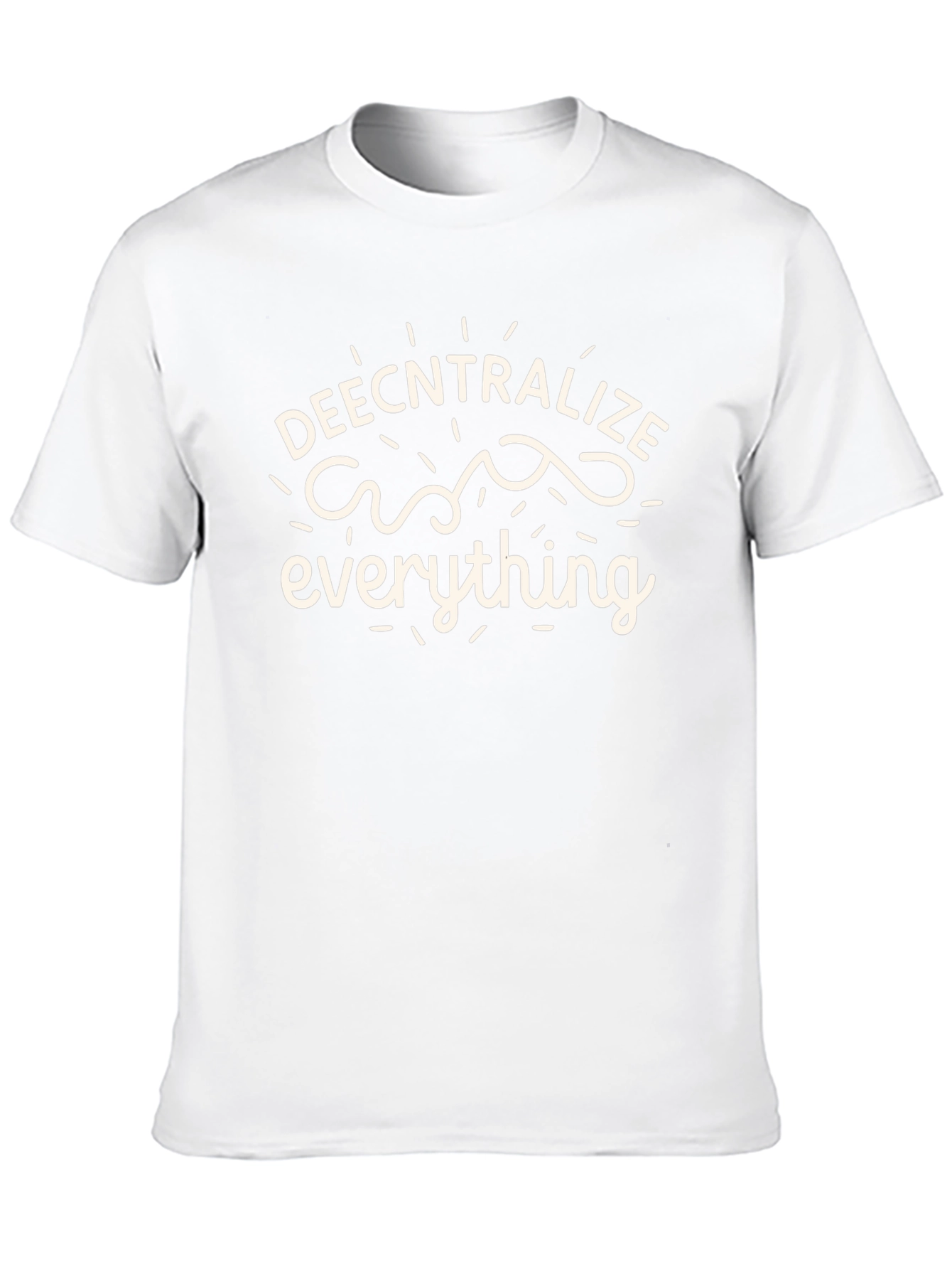 Decentralize Everything Black T-Shirt
