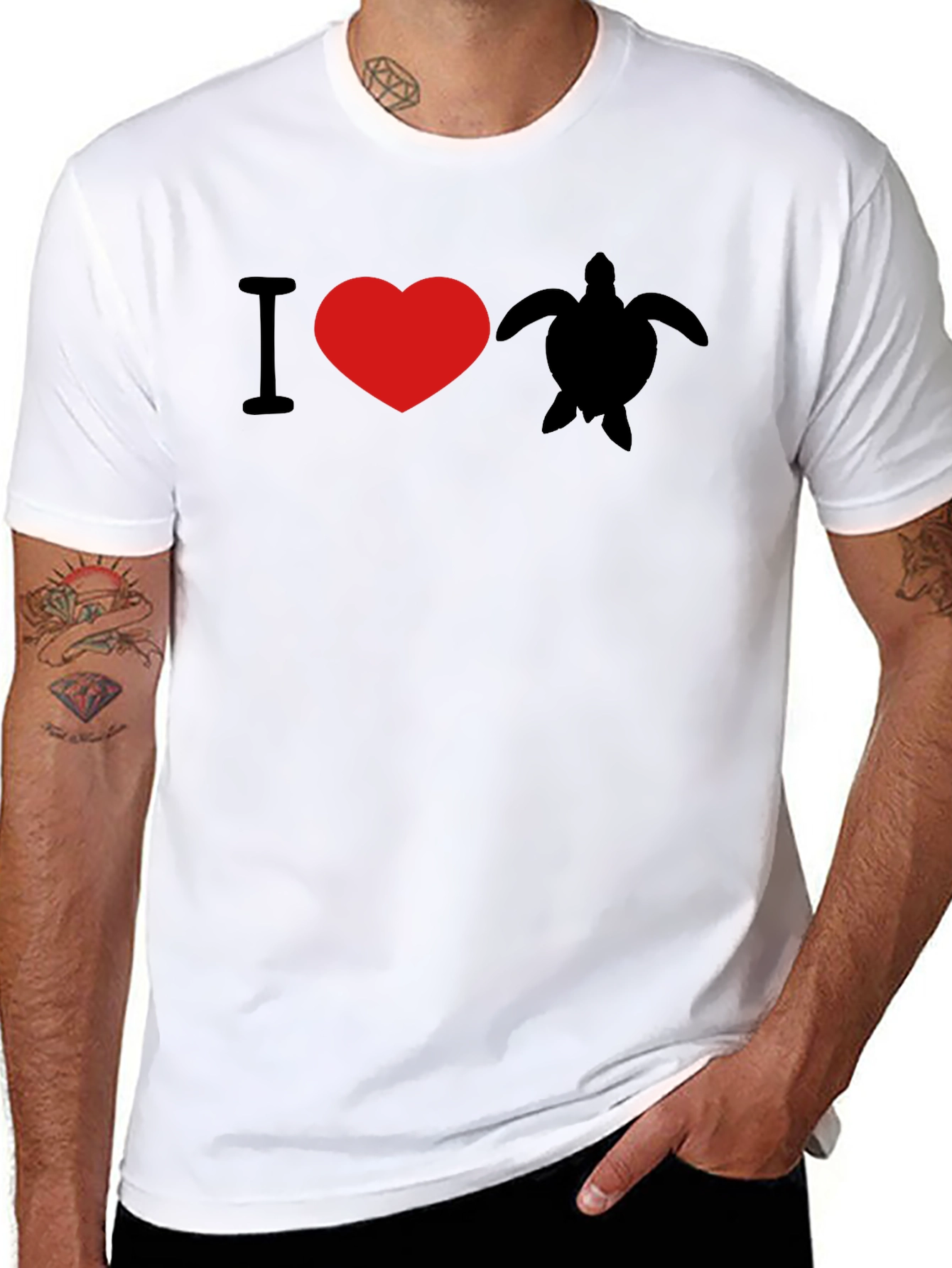 I Love Turtles T-Shirt - Graphic Tee