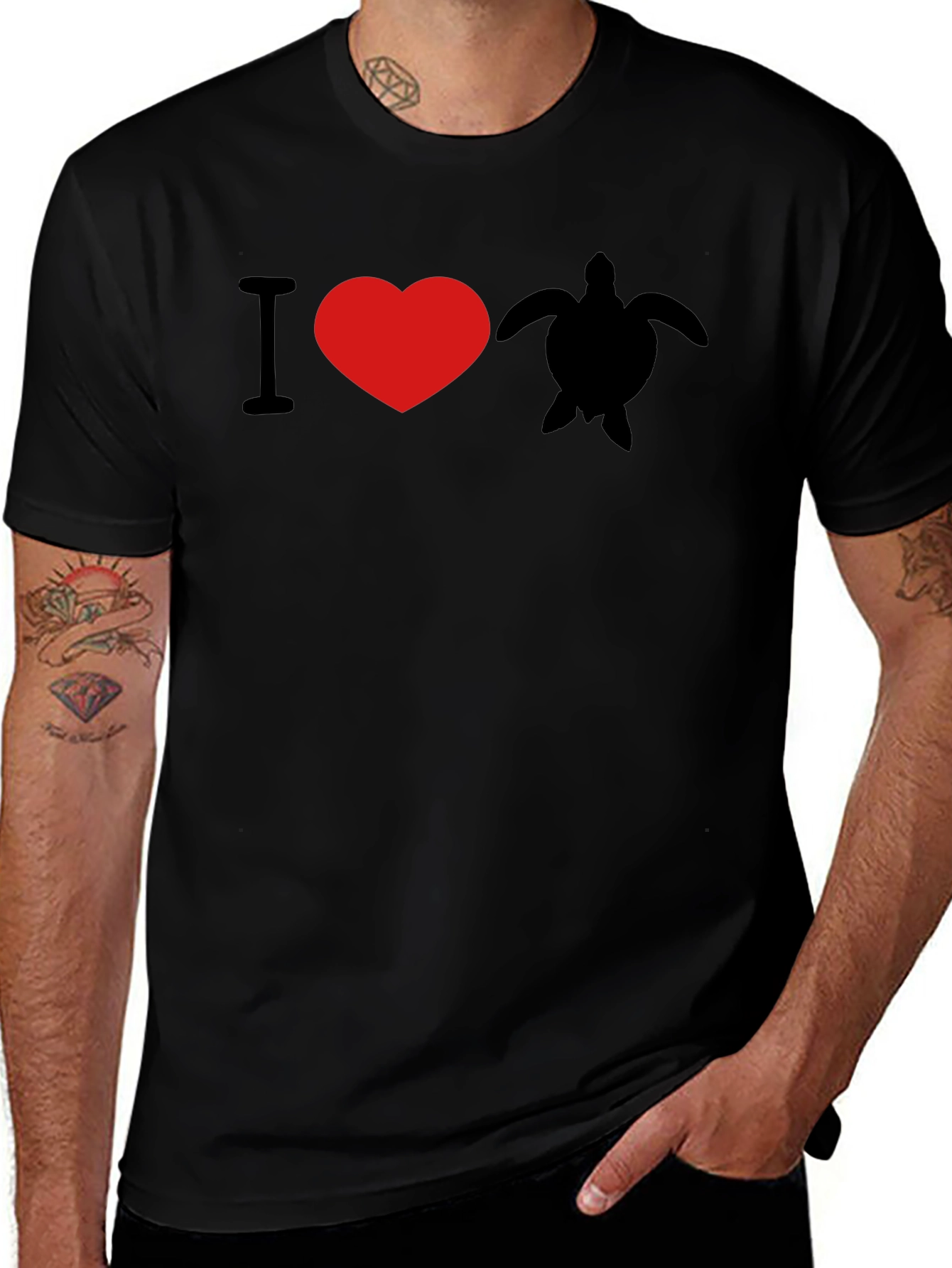 I Love Turtles T-Shirt - Graphic Tee