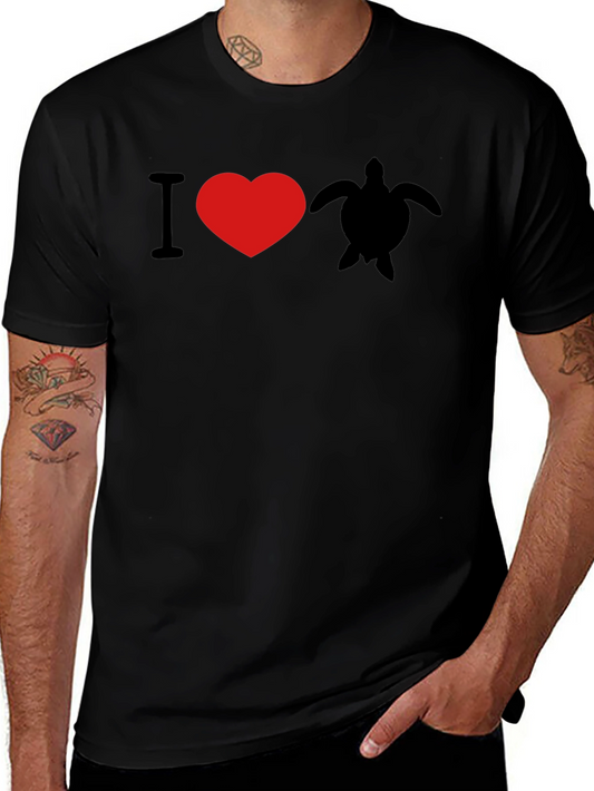 I Love Turtles T-Shirt - Graphic Tee