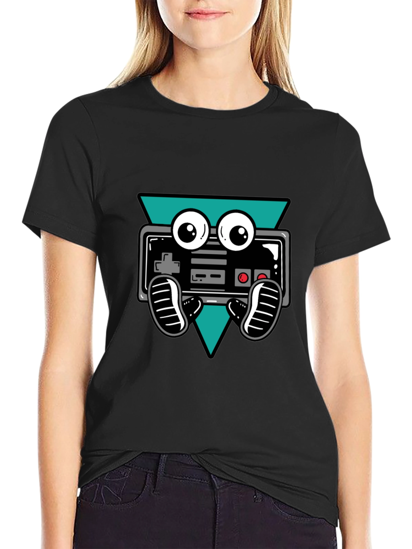 Retro Gamer T-Shirt - Funny Video Game Controller Tee