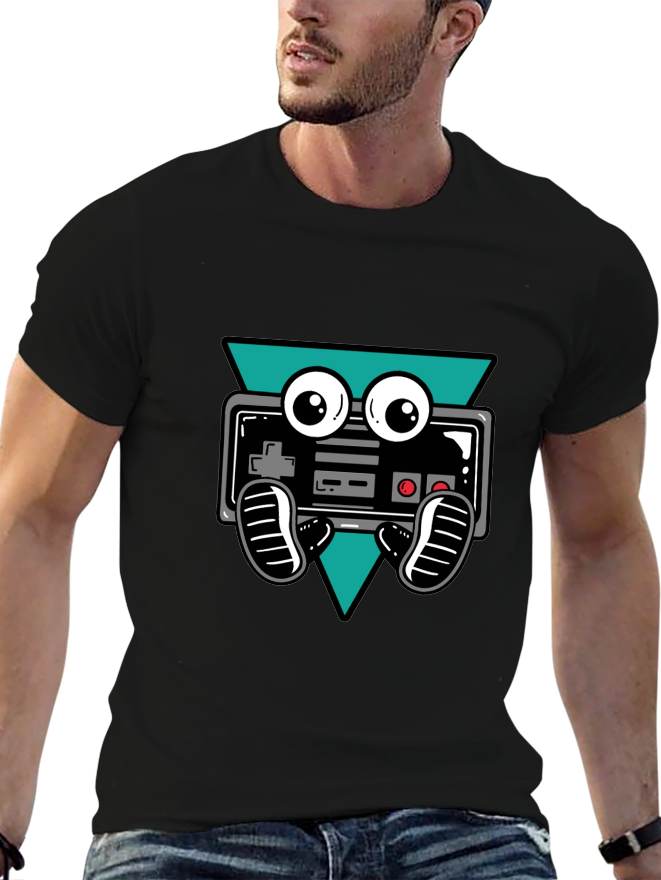 Retro Gamer T-Shirt - Funny Video Game Controller Tee