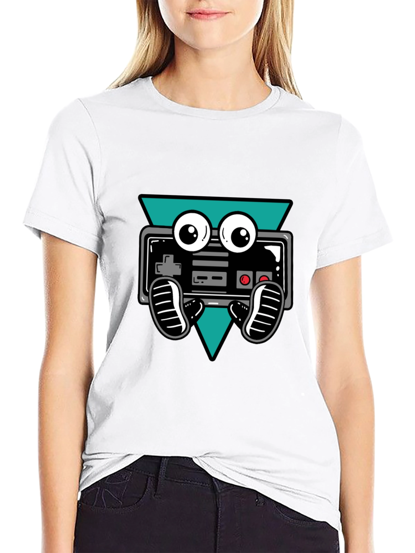 Retro Gamer T-Shirt - Funny Video Game Controller Tee