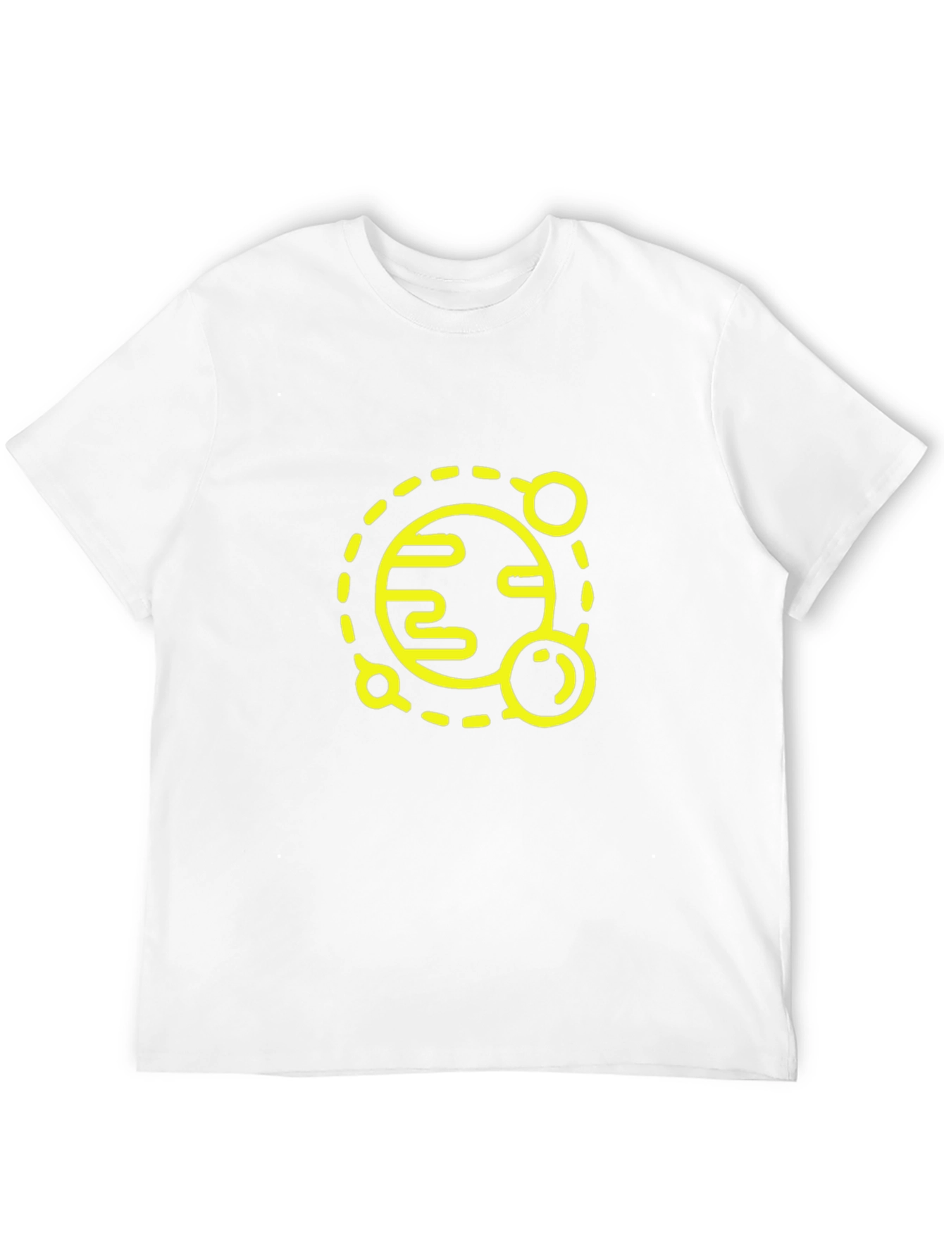Planet Graphic Tee - Black Cotton Blend