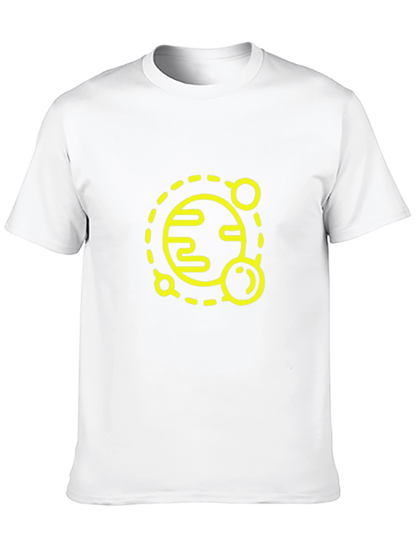 Planet Graphic Tee - Black Cotton Blend