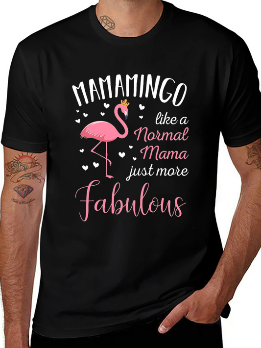 MAMAMINGO Flamingo T-Shirt - Fabulous Mama Tee