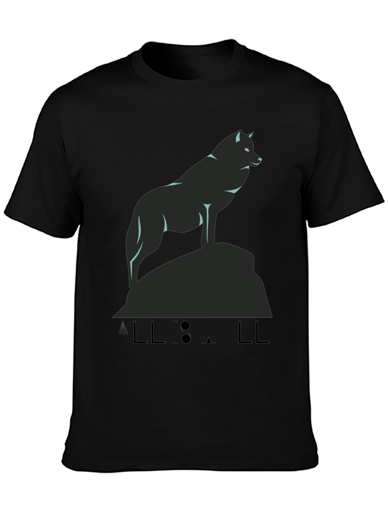 Wolf Graphic T-Shirt - Sleek Design Comfortable Fit