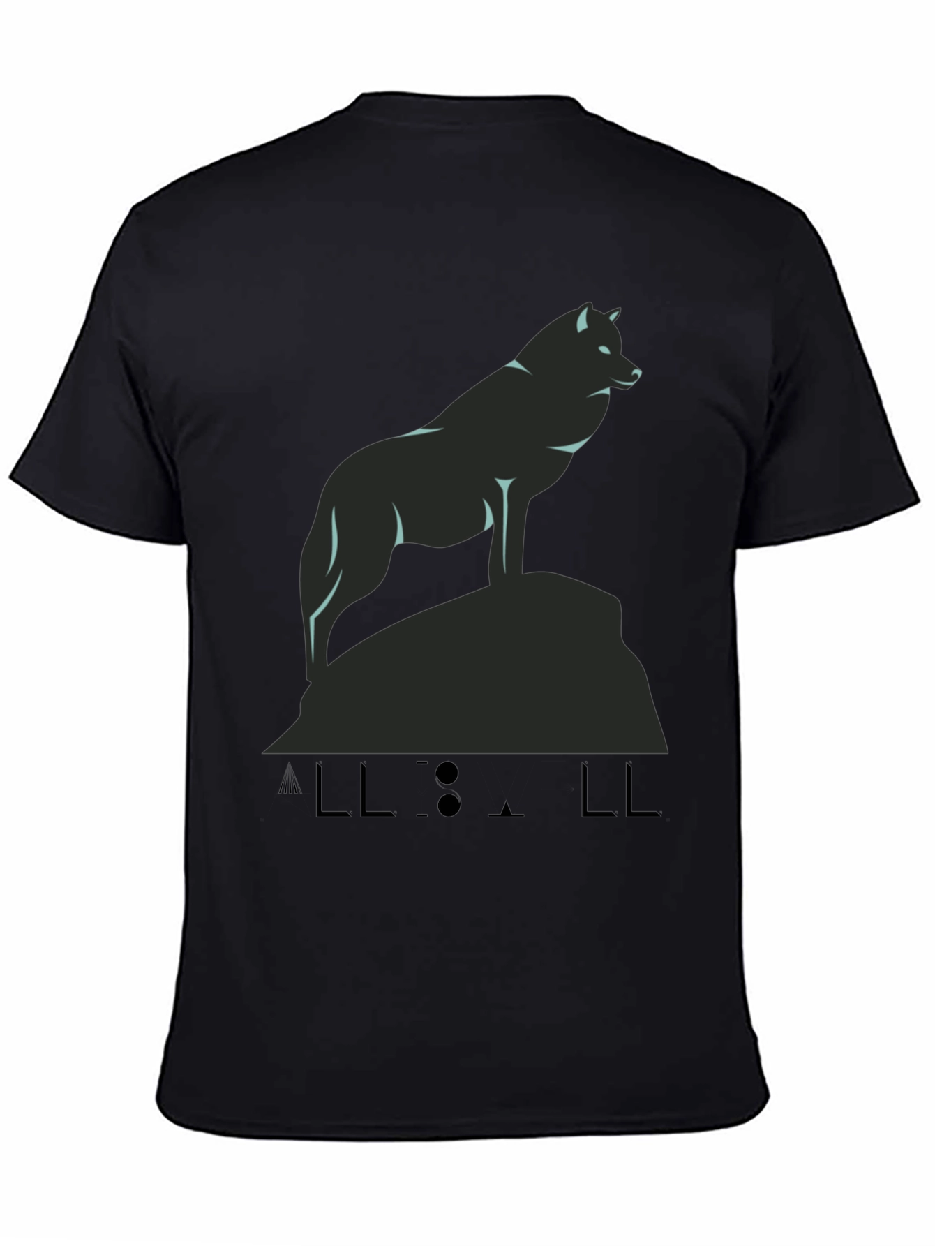 Wolf Graphic T-Shirt - Sleek Design Comfortable Fit