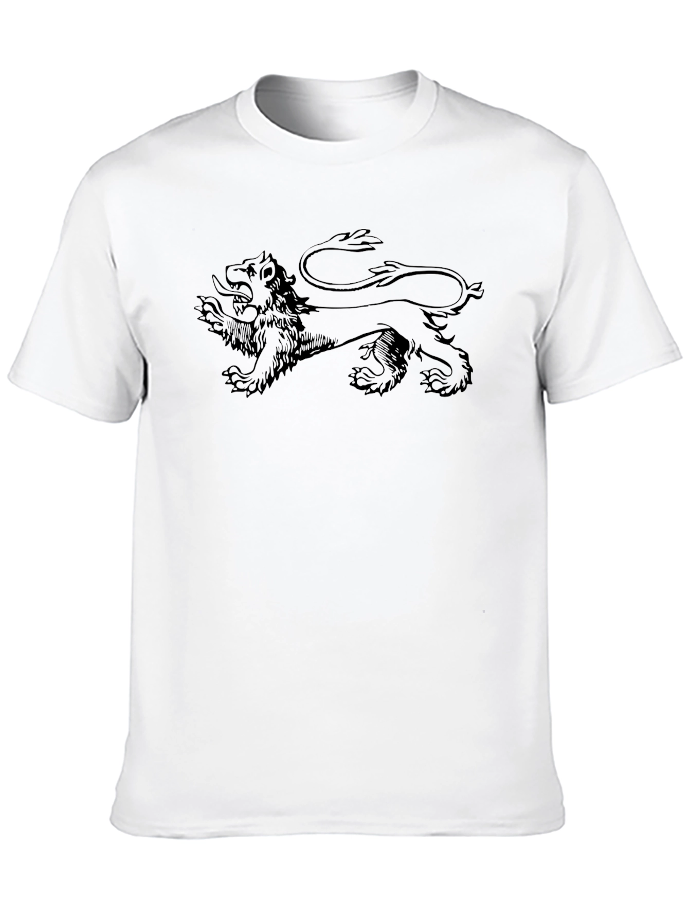 Black Lion Graphic Tee - Stylish Mens T-Shirt