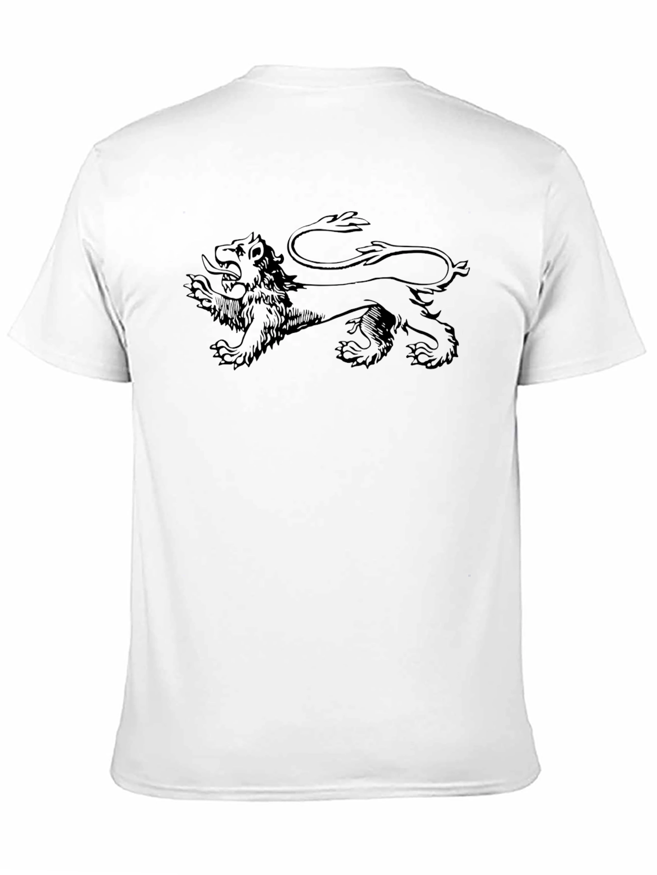 Black Lion Graphic Tee - Stylish Mens T-Shirt