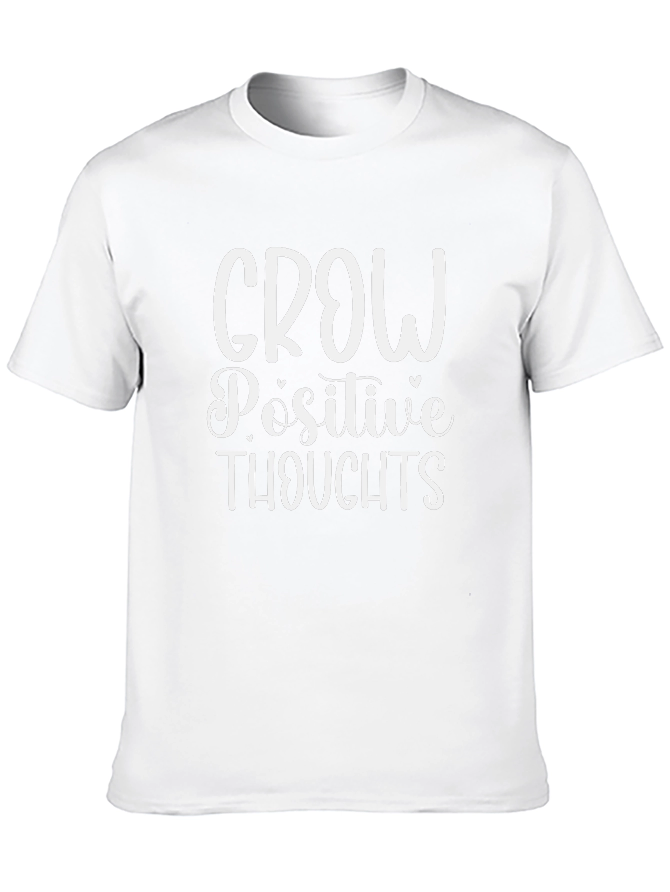 Grow Positive Thoughts Graphic T-Shirt