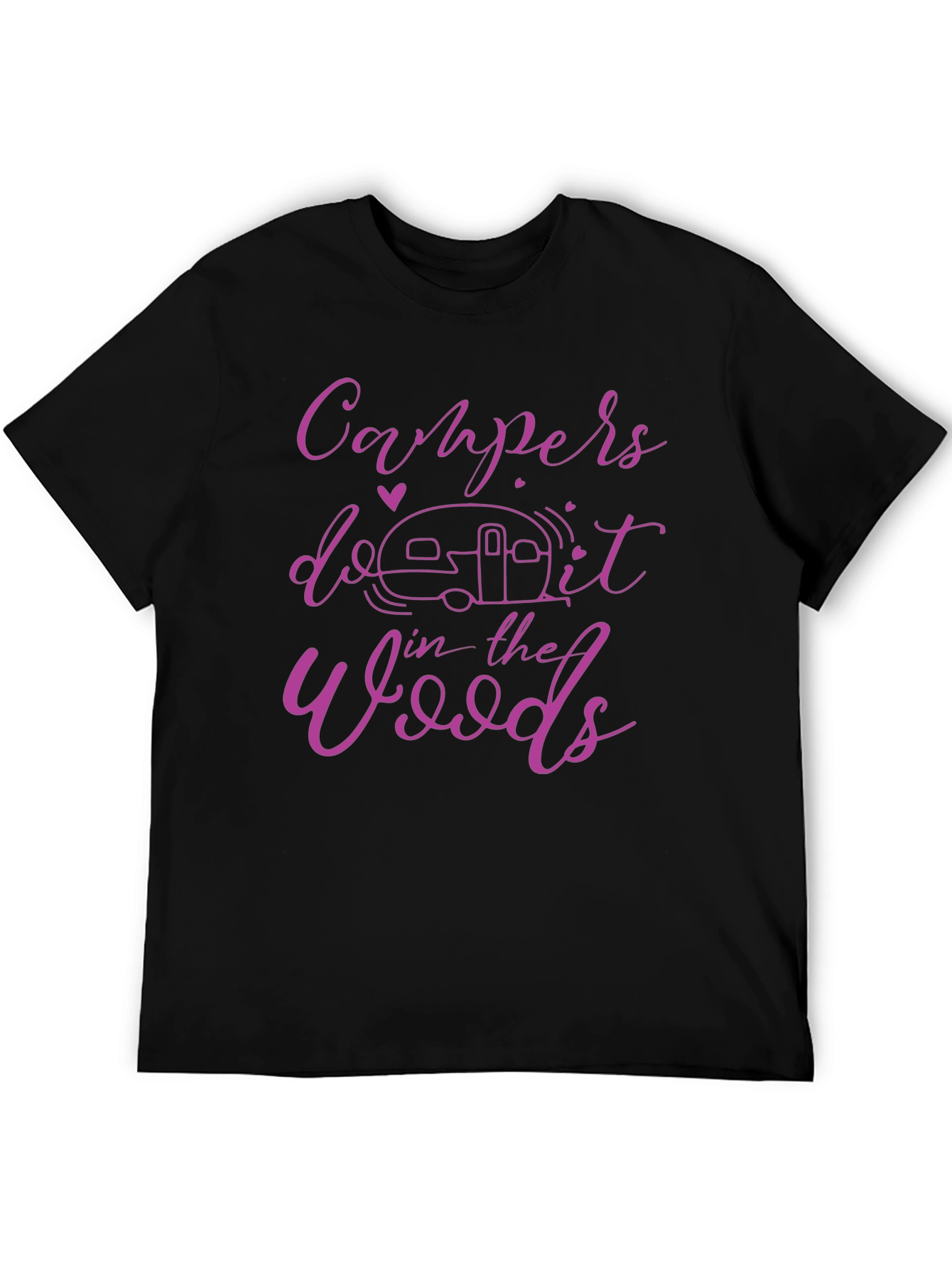 Campers Do It In The Woods Graphic Tee