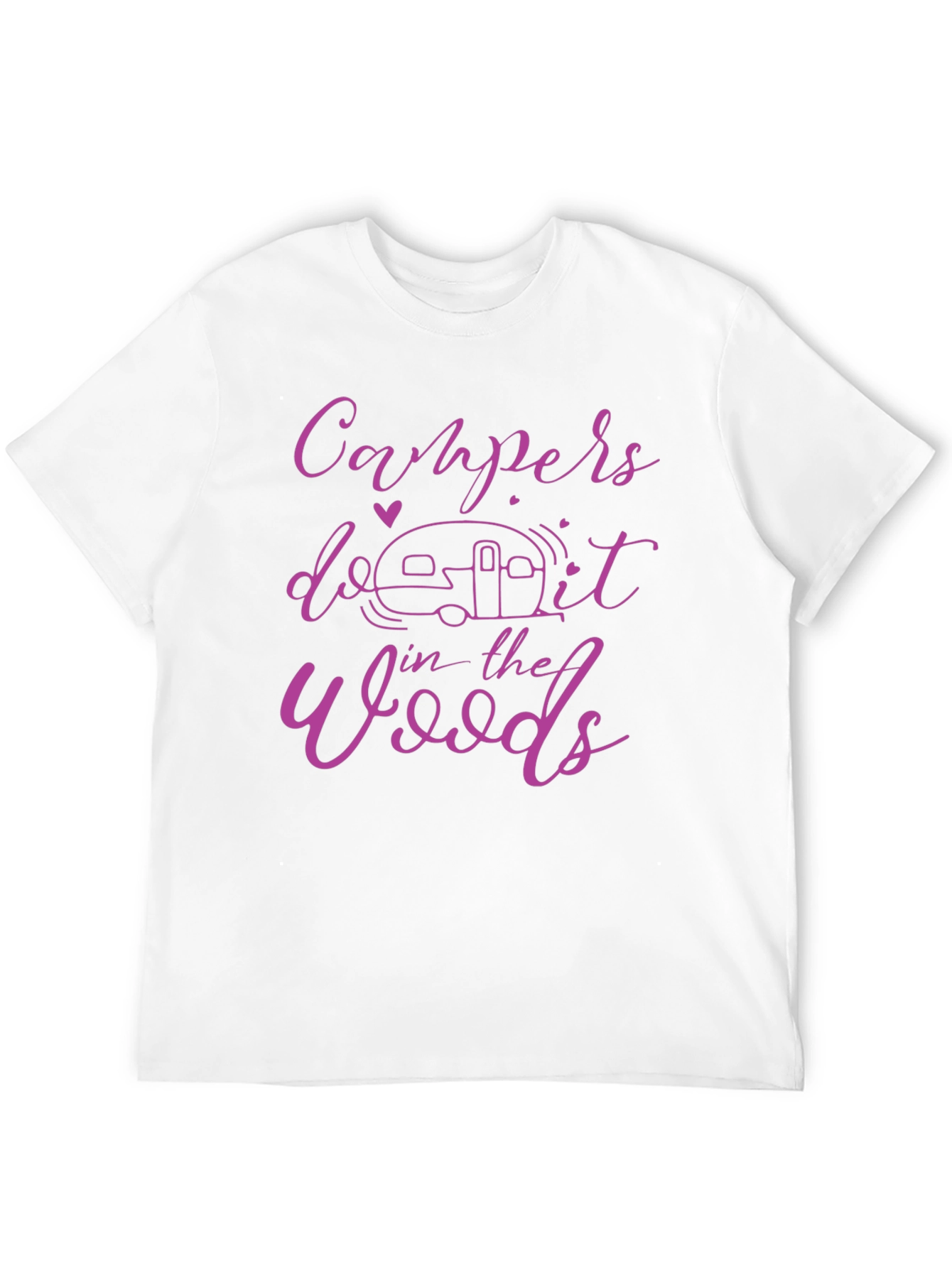 Campers Do It In The Woods Graphic Tee