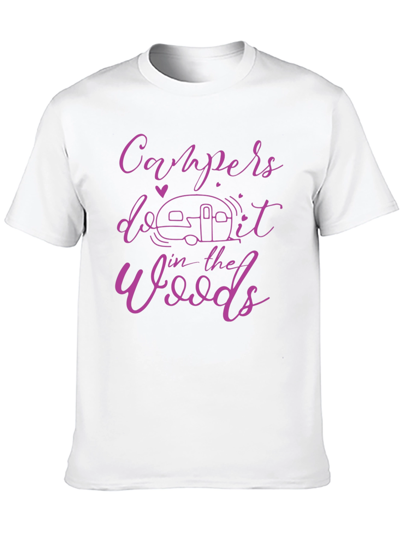 Campers Do It In The Woods Graphic Tee