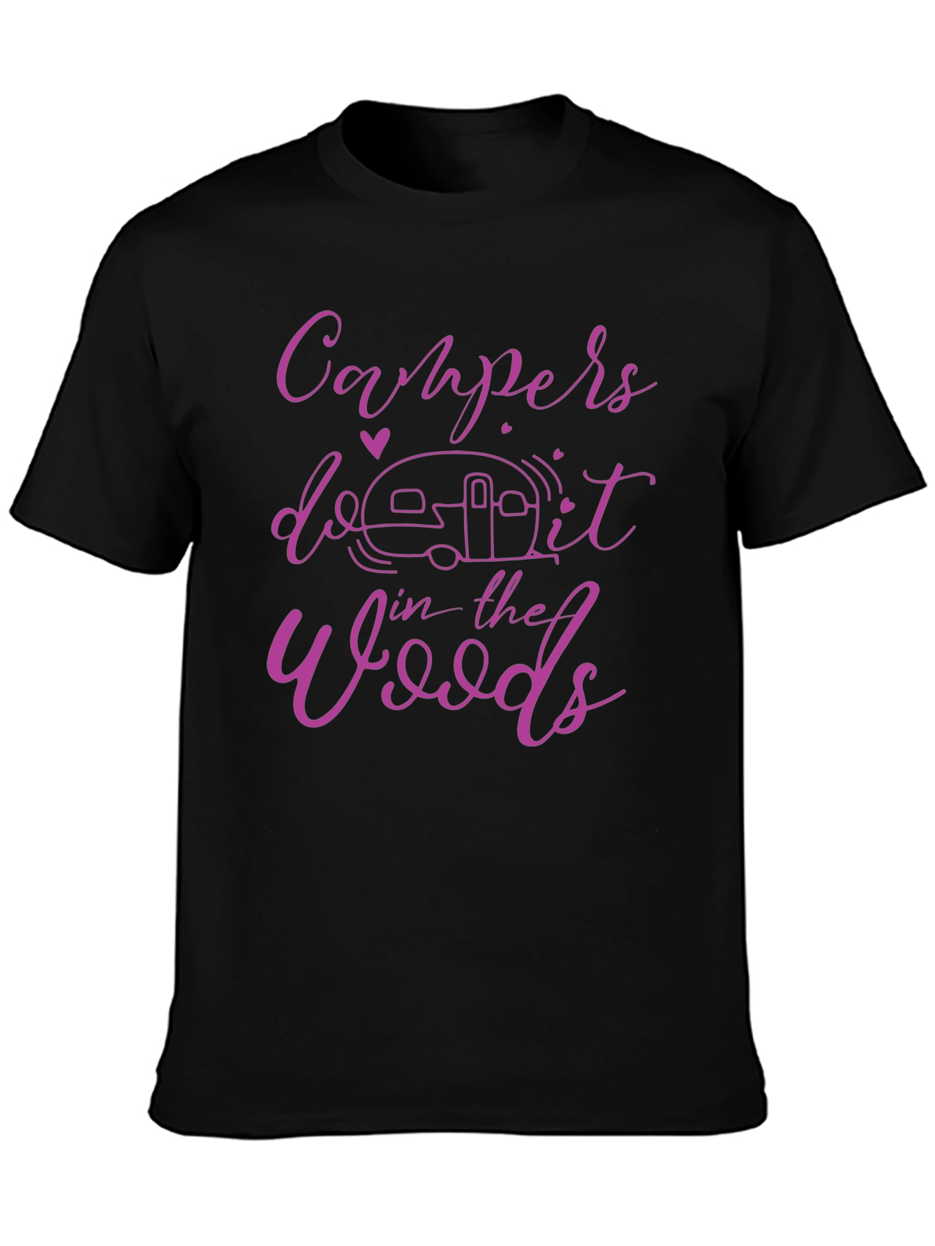 Campers Do It In The Woods Graphic Tee