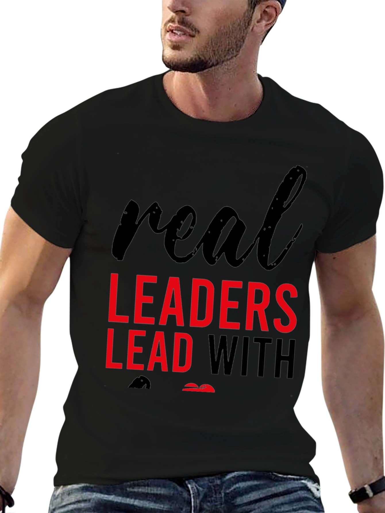 Real Leaders Graphic T-Shirt