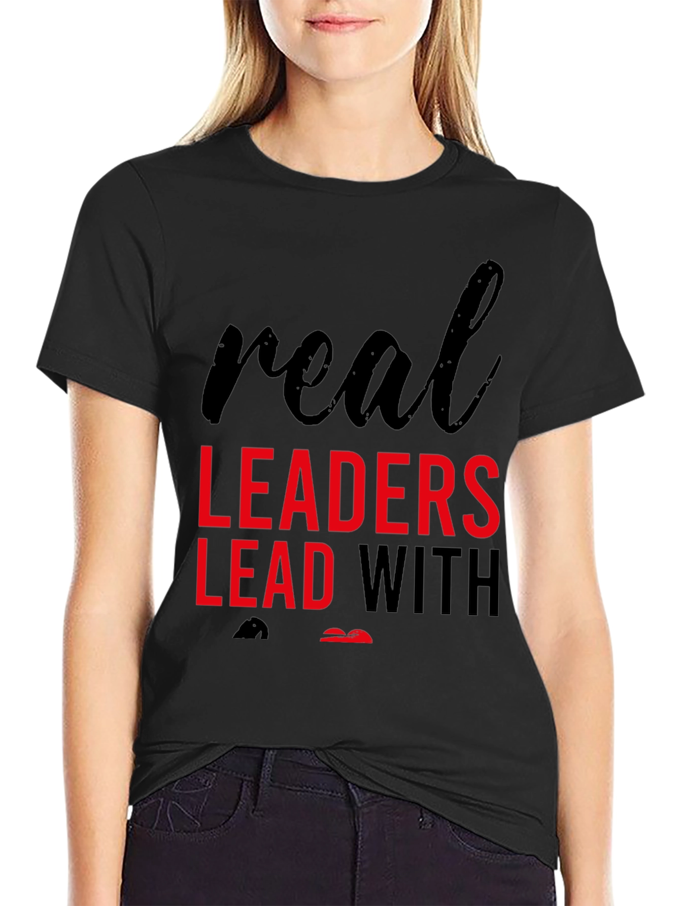 Real Leaders Graphic T-Shirt