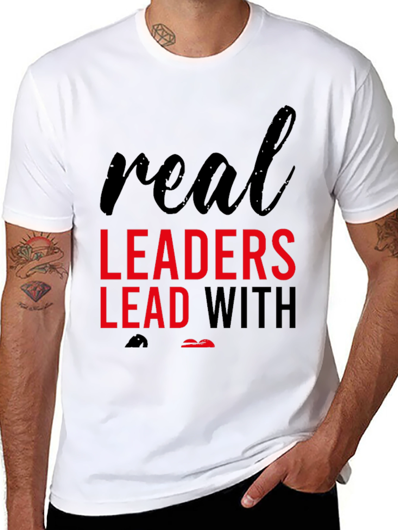 Real Leaders Graphic T-Shirt