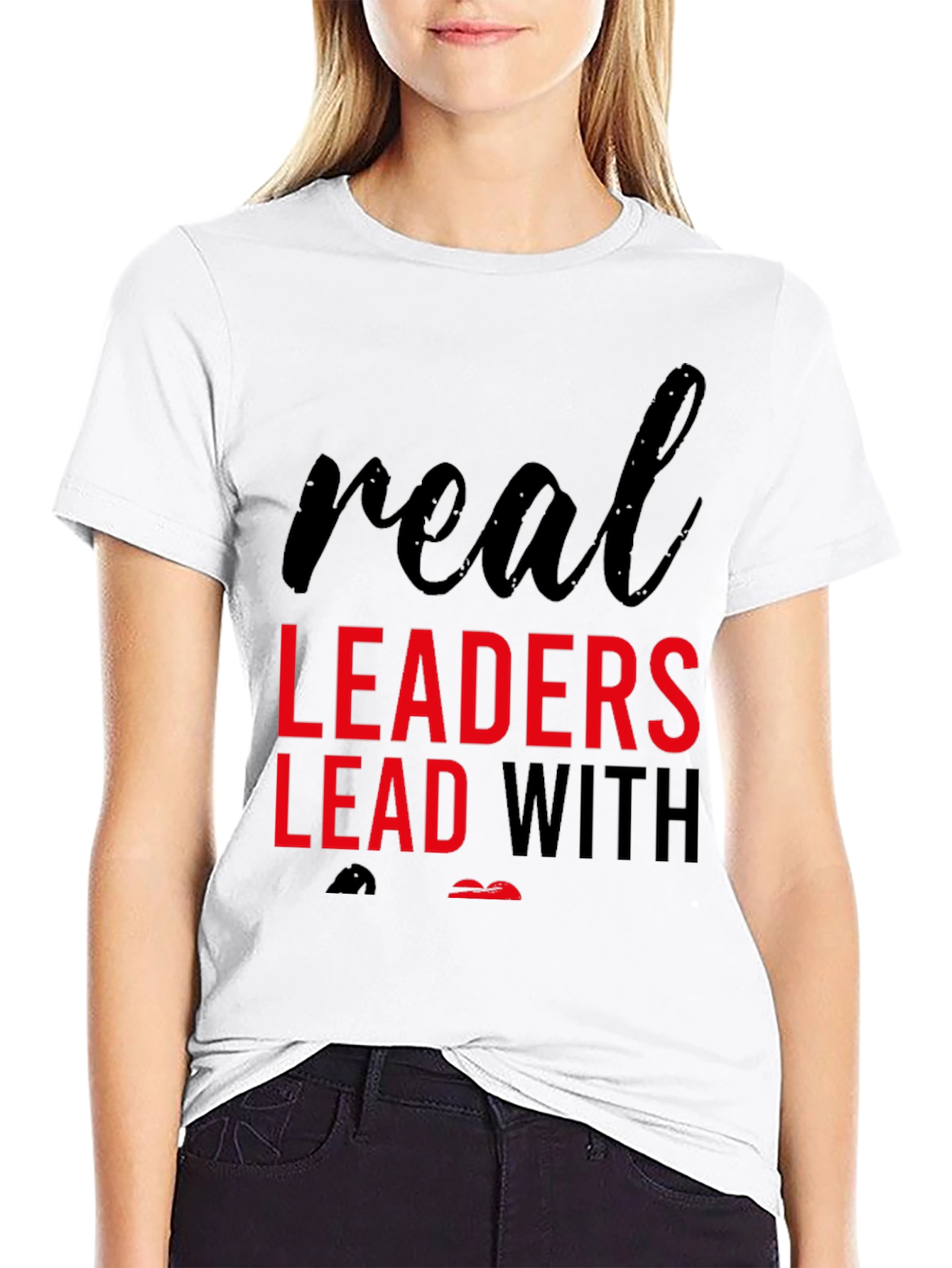 Real Leaders Graphic T-Shirt