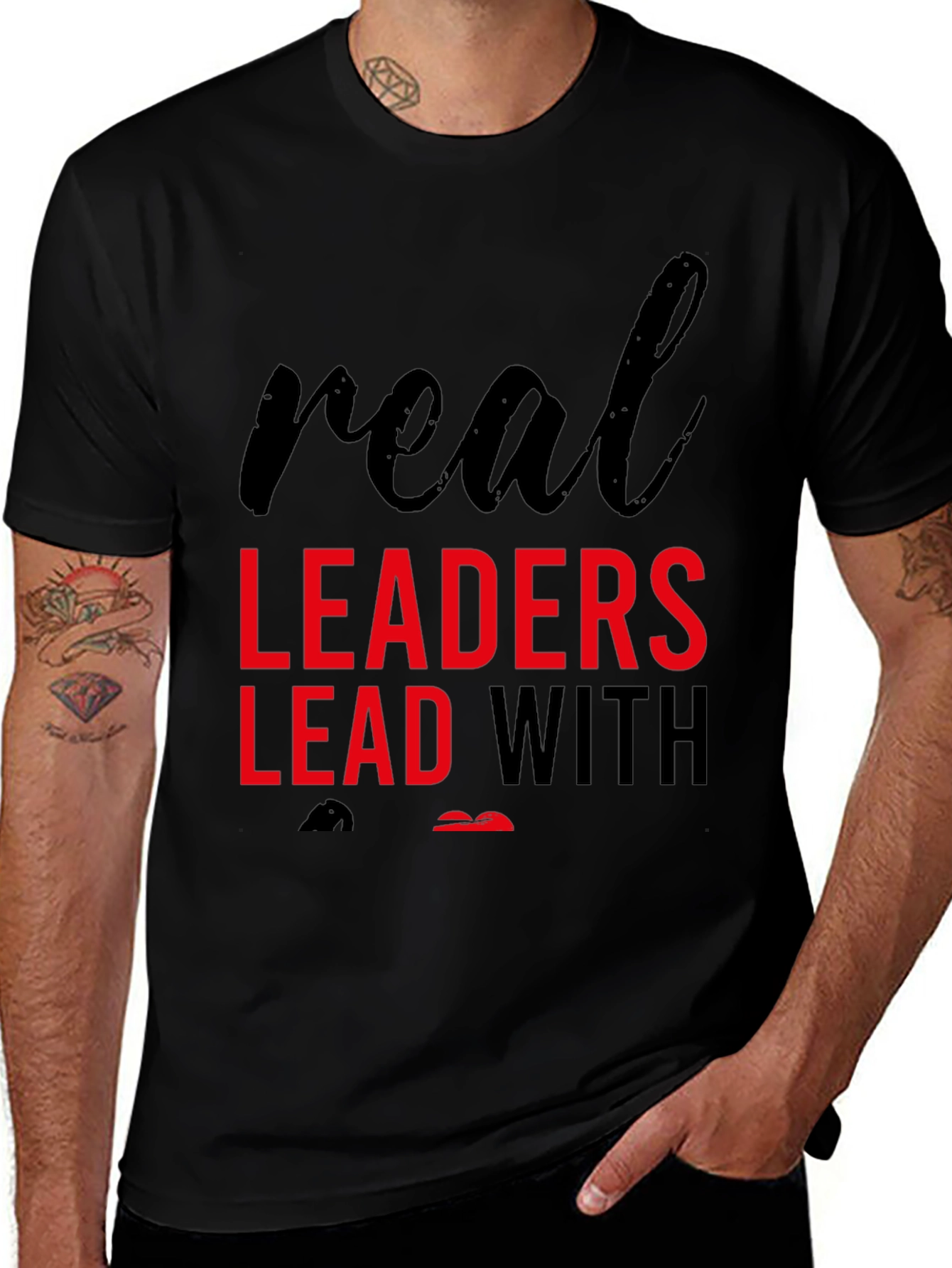 Real Leaders Graphic T-Shirt