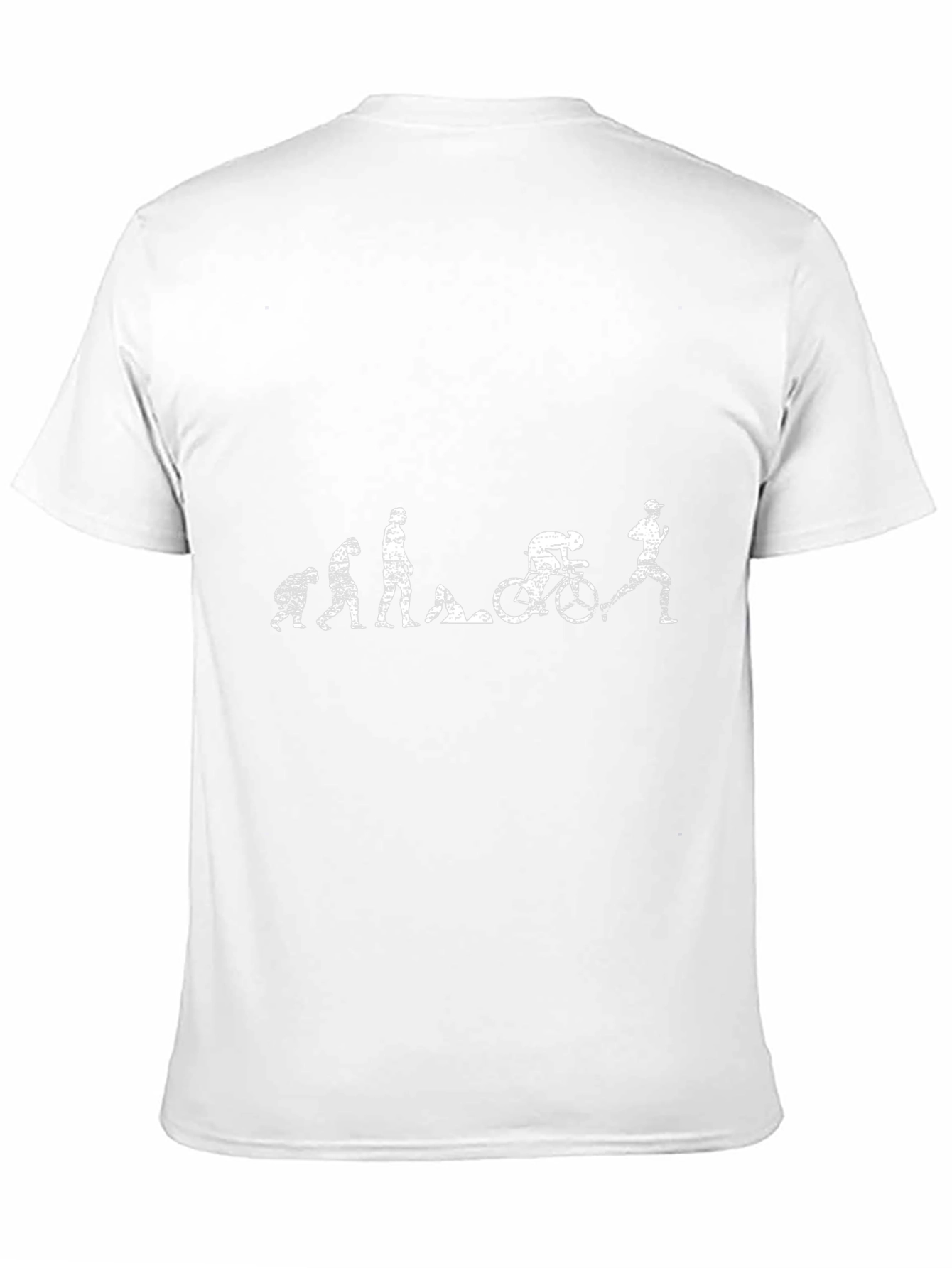Evolution of a Triathlete T-Shirt - Black