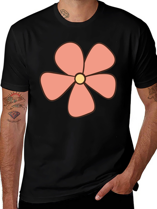 Retro Flower Power T-Shirt - Vintage Style