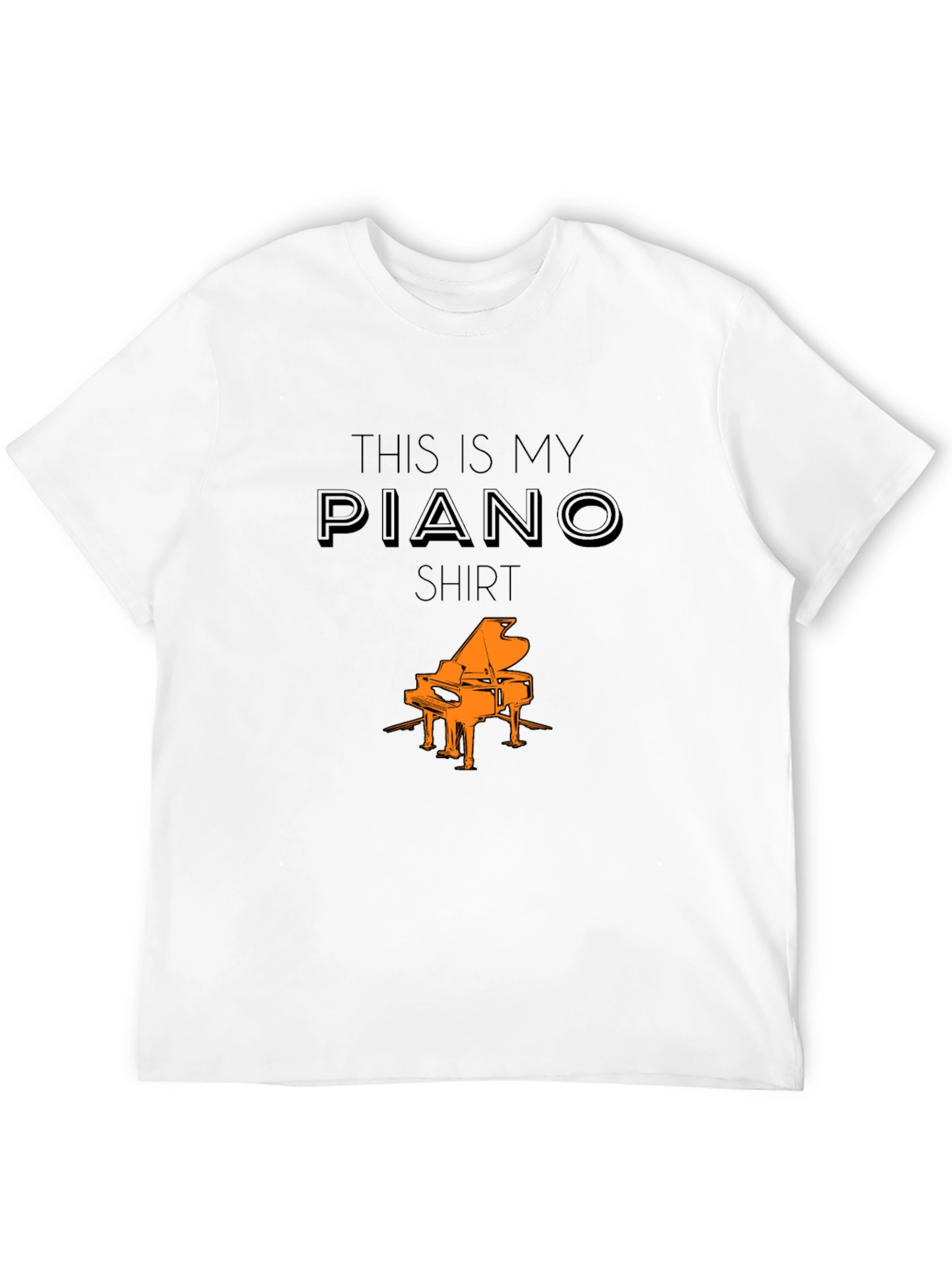 This Is My Piano Shirt - Musician Tee