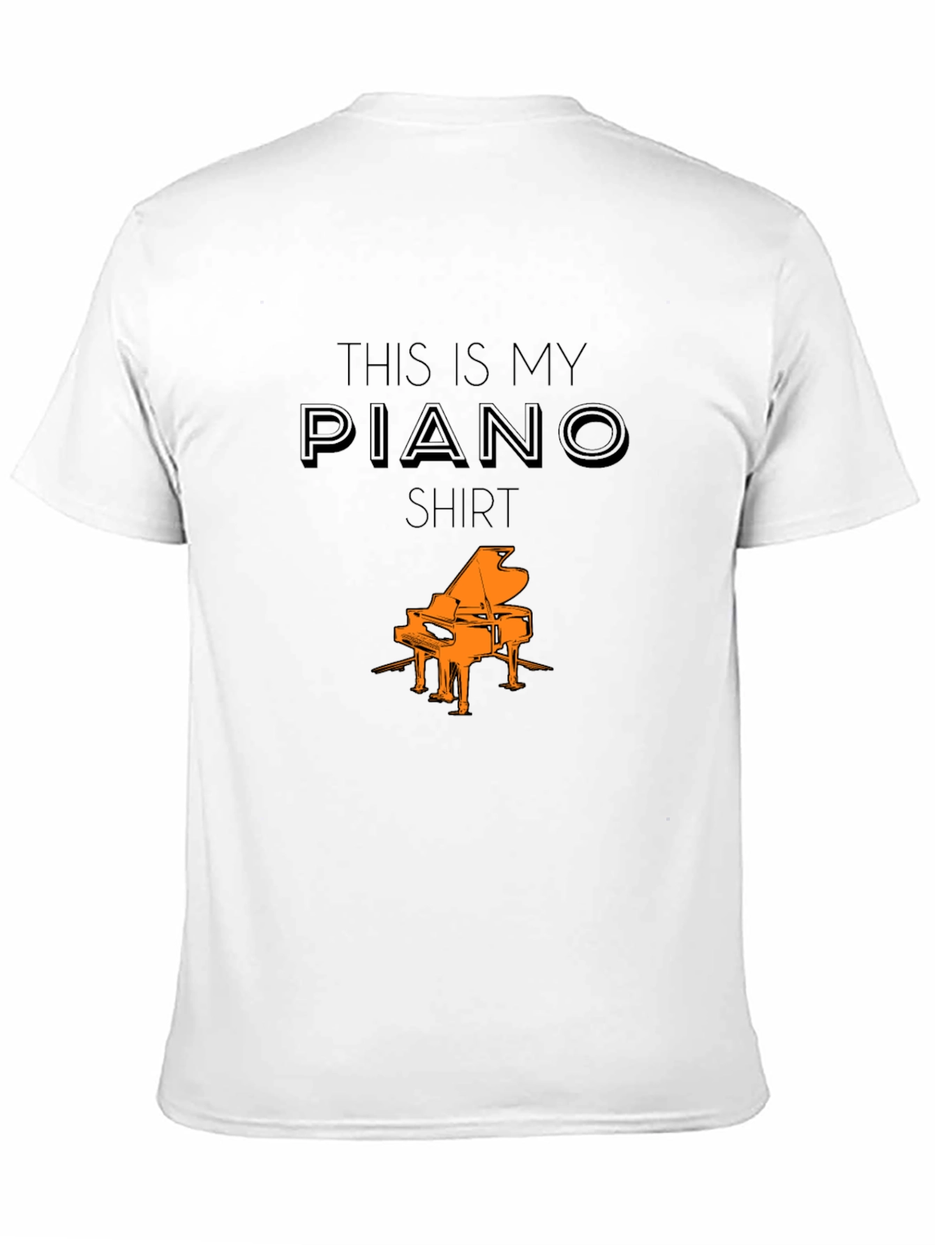 This Is My Piano Shirt - Musician Tee