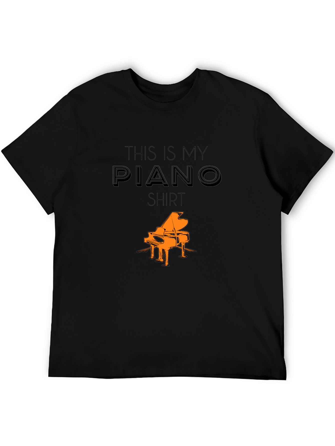 This Is My Piano Shirt - Musician Tee