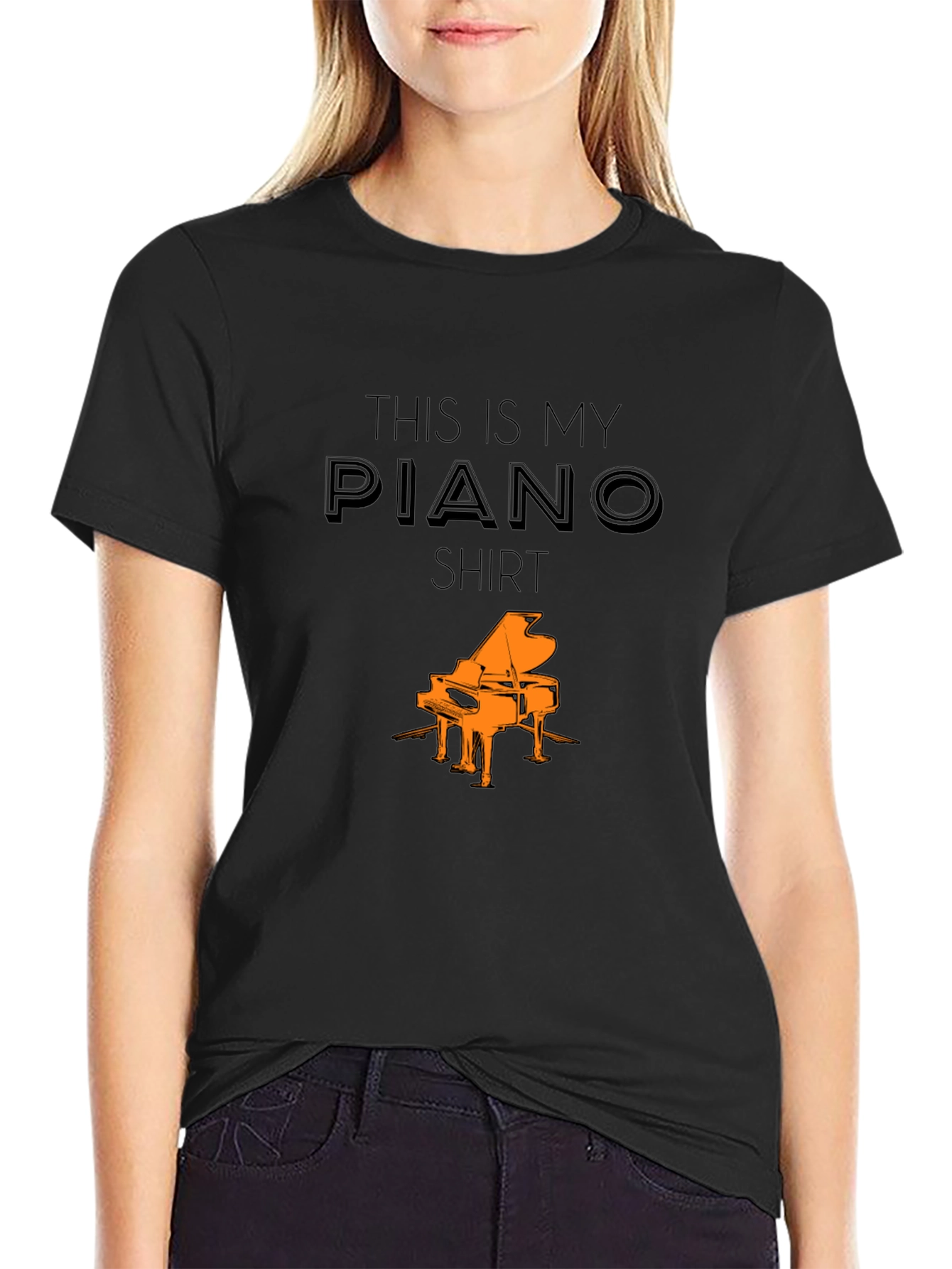 This Is My Piano Shirt - Musician Tee