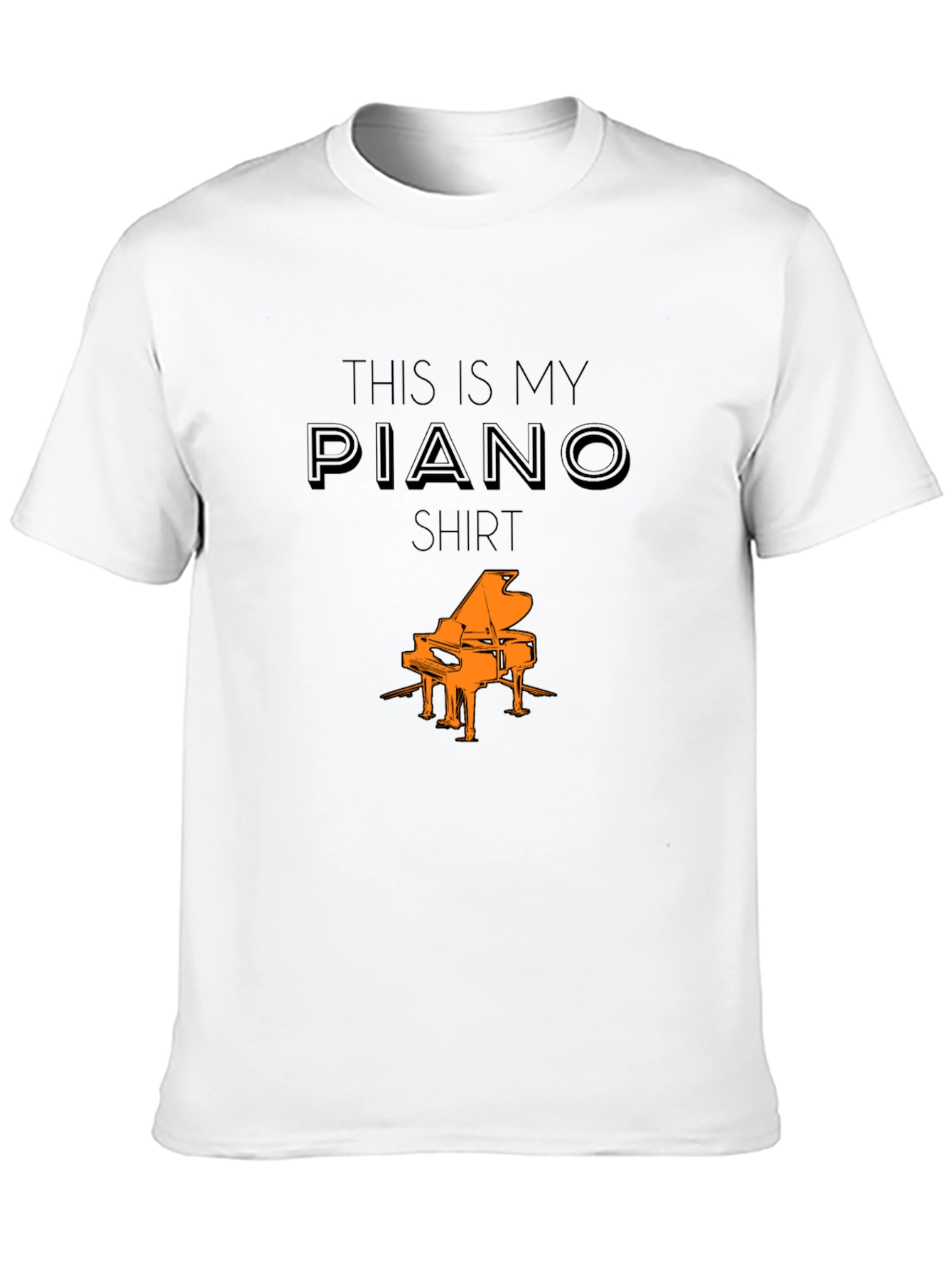 This Is My Piano Shirt - Musician Tee