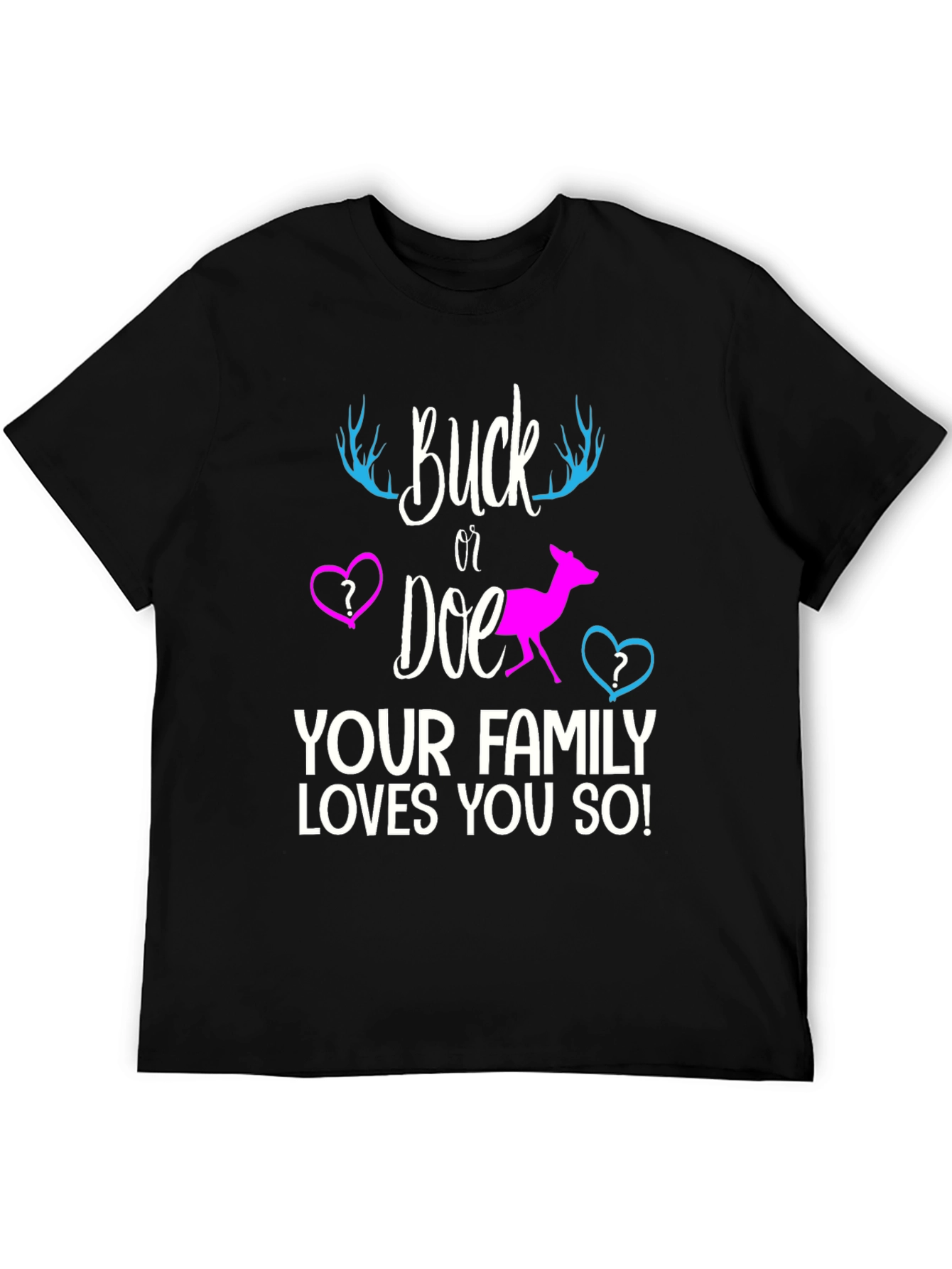 Buck or Doe Gender Reveal T-Shirt