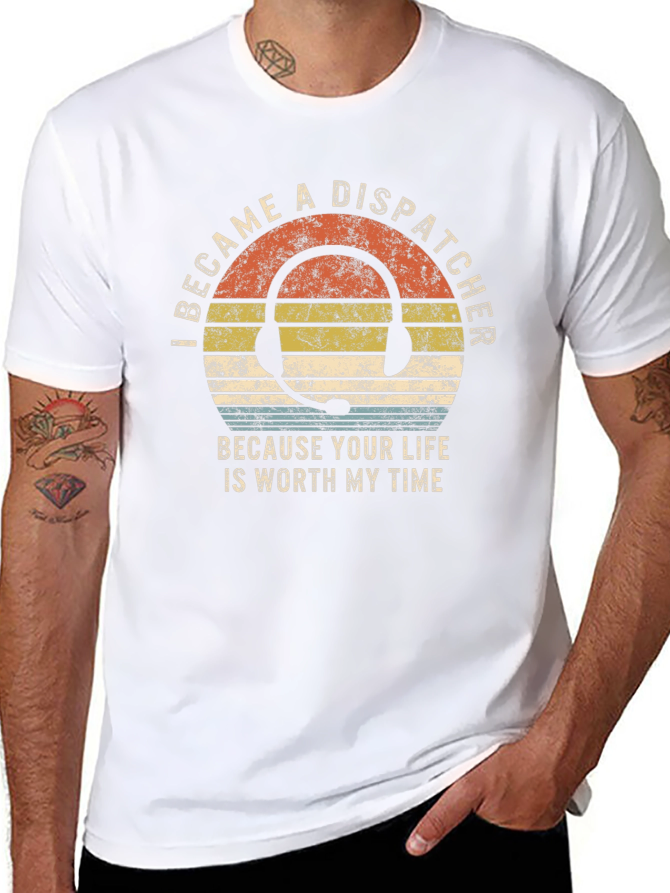 Dispatcher T-Shirt: Worth My Time Graphic Tee