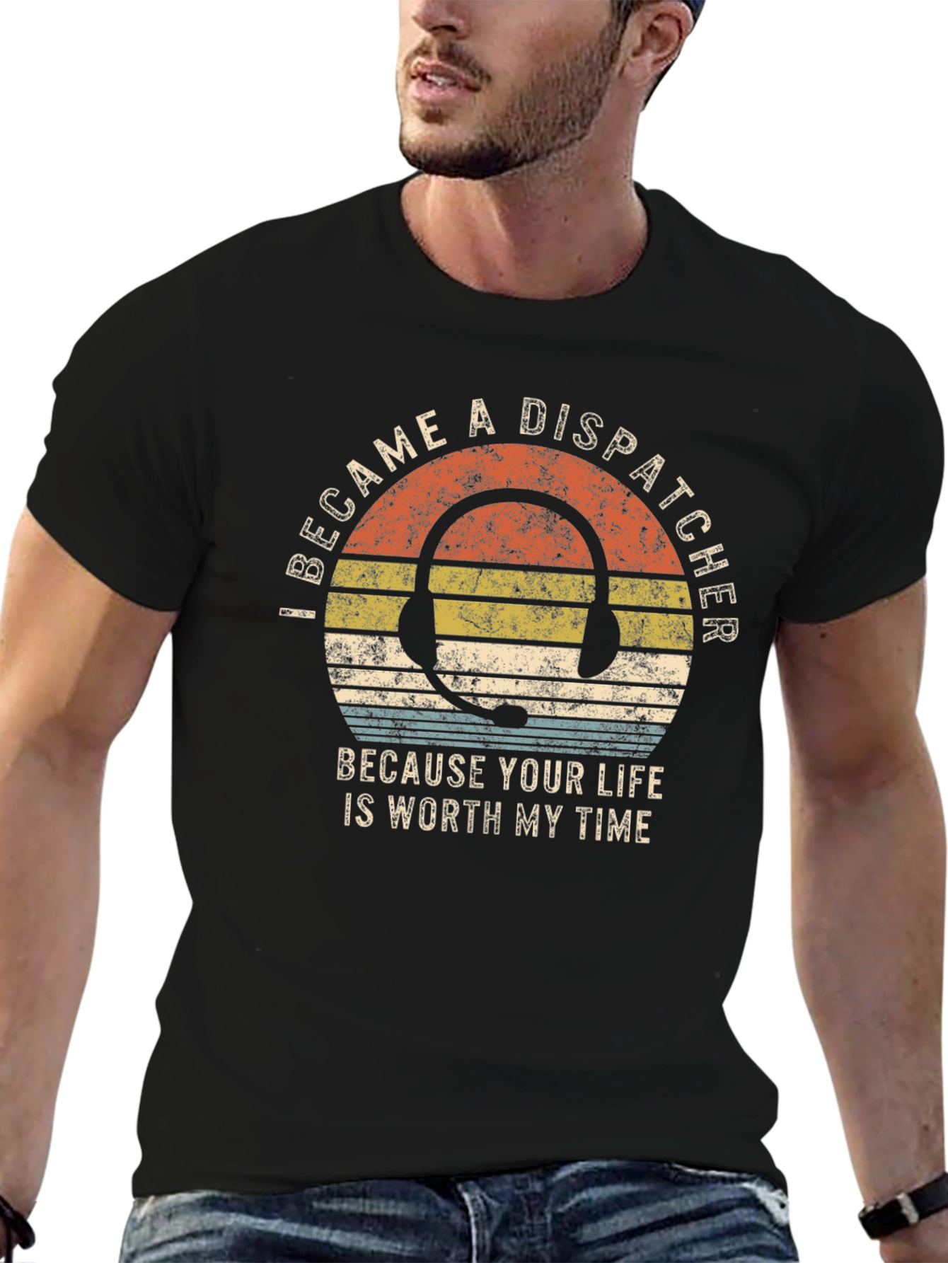 Dispatcher T-Shirt: Worth My Time Graphic Tee