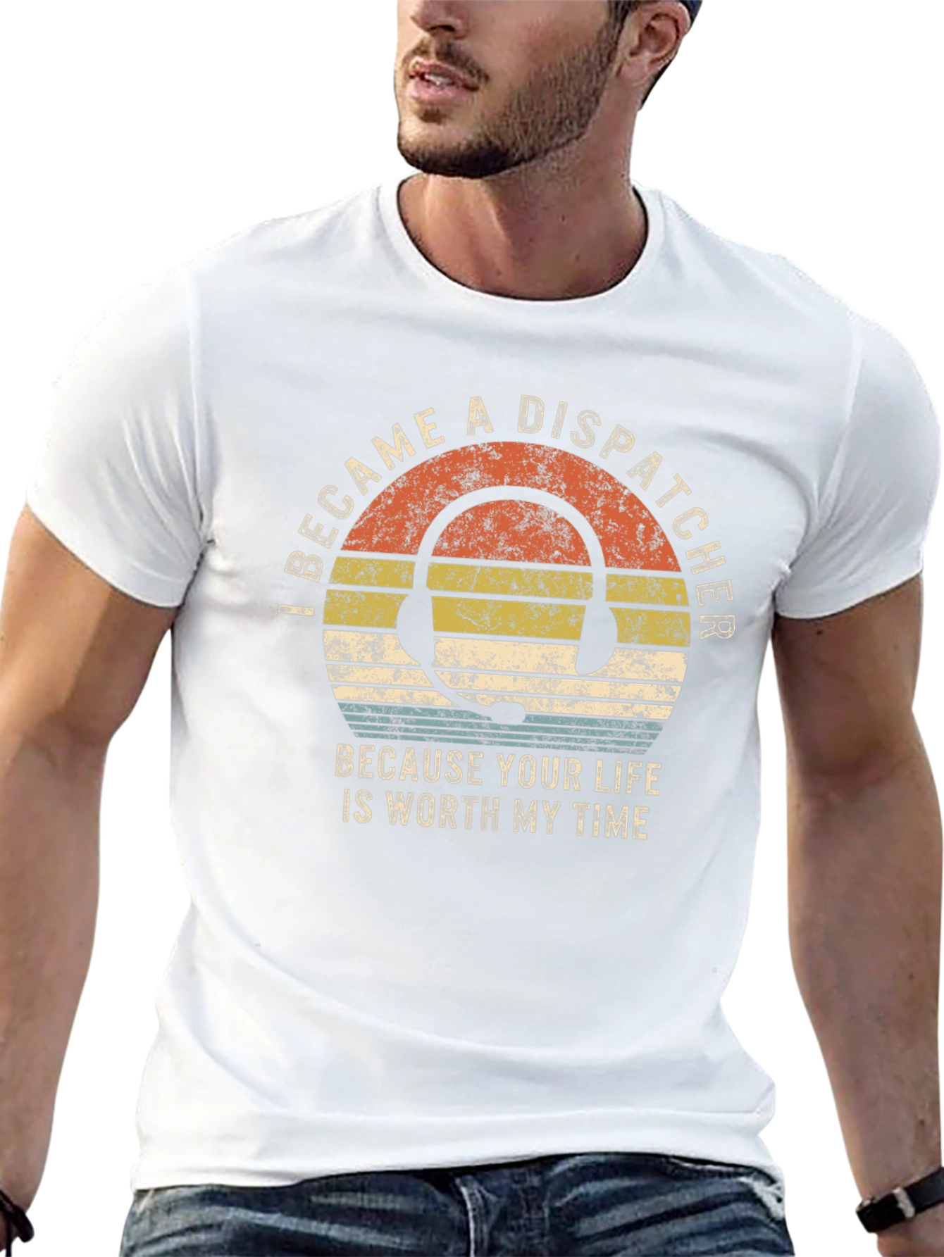 Dispatcher T-Shirt: Worth My Time Graphic Tee