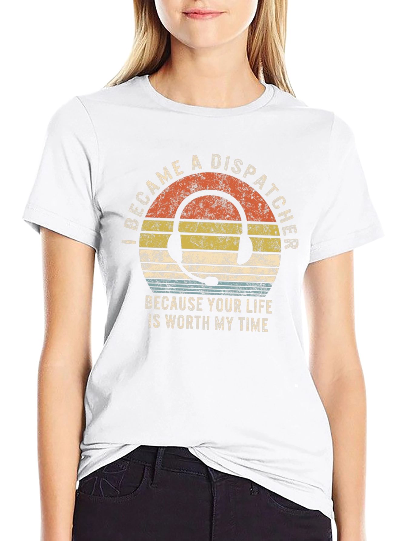 Dispatcher T-Shirt: Worth My Time Graphic Tee