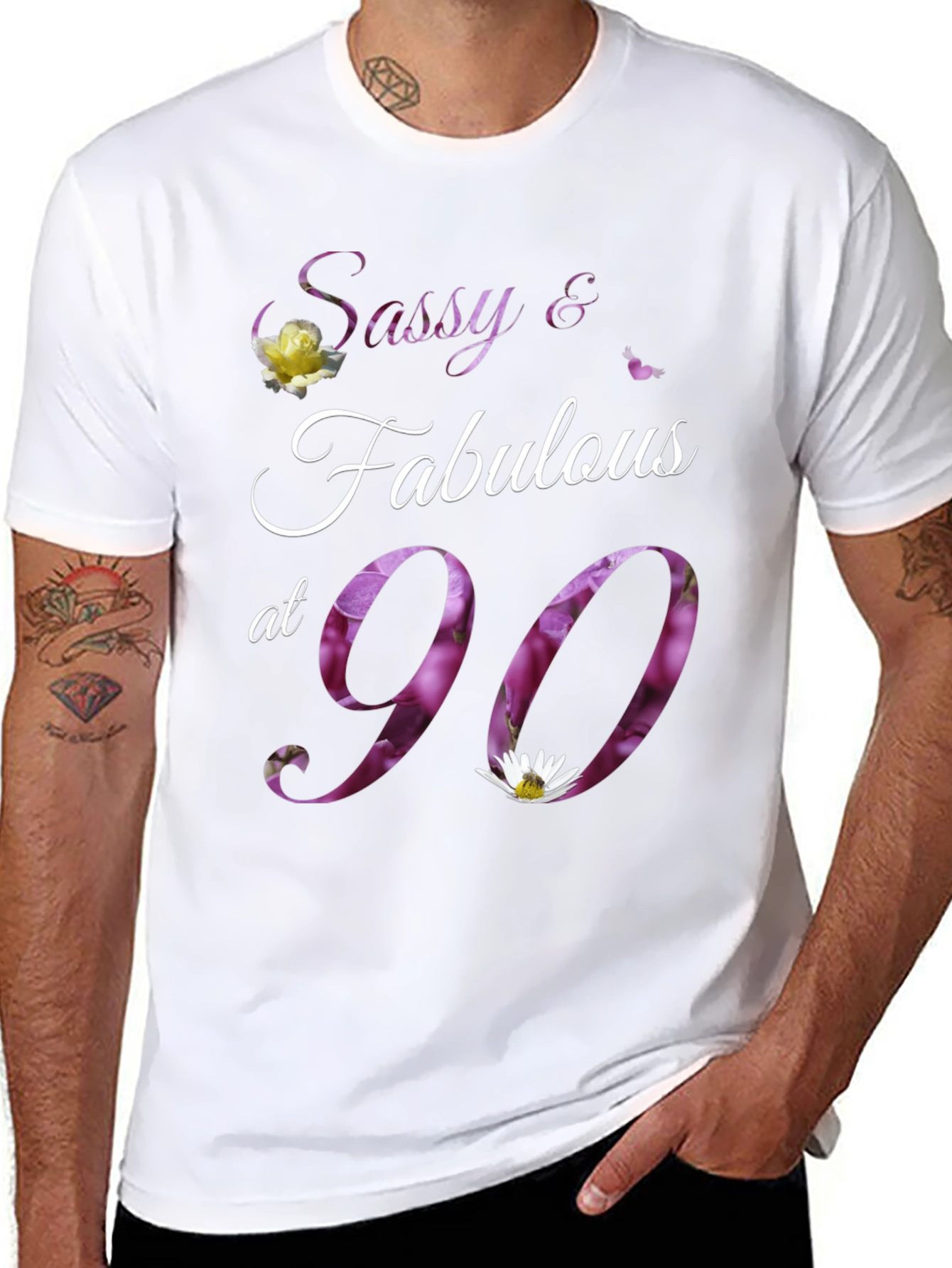 Sassy & Fabulous 90th Birthday T-Shirt
