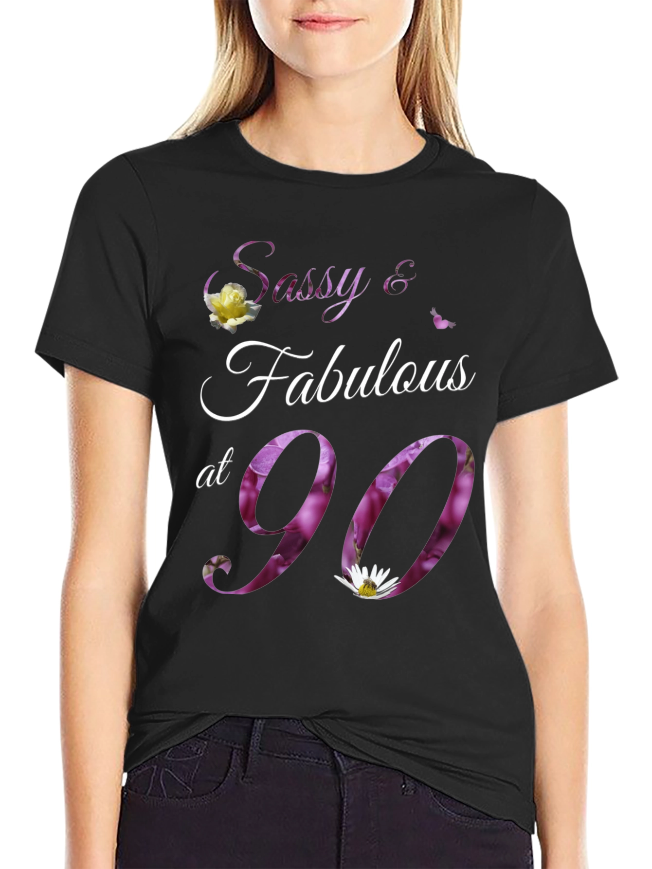 Sassy & Fabulous 90th Birthday T-Shirt