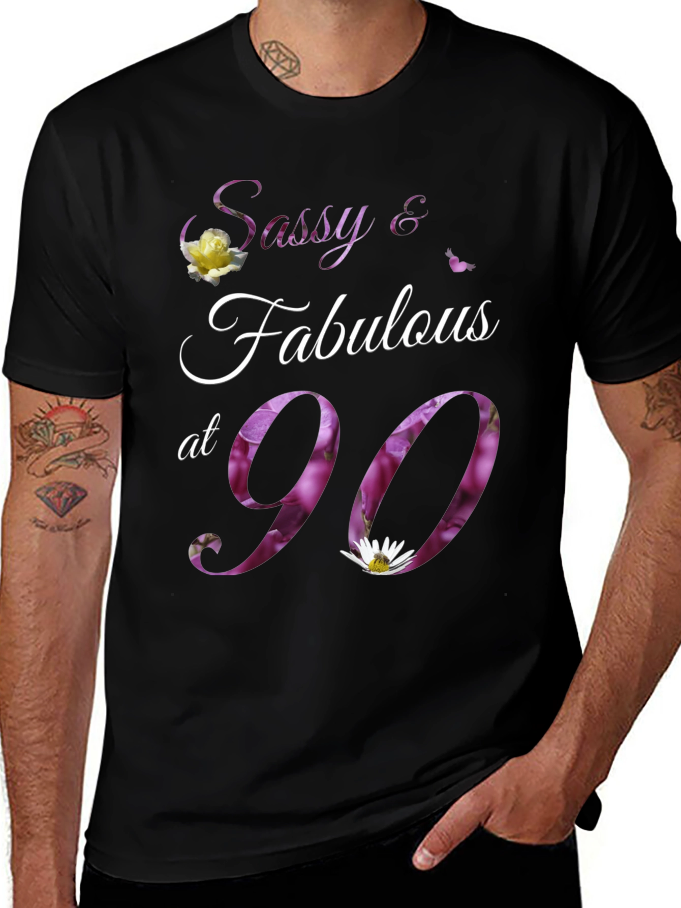 Sassy & Fabulous 90th Birthday T-Shirt