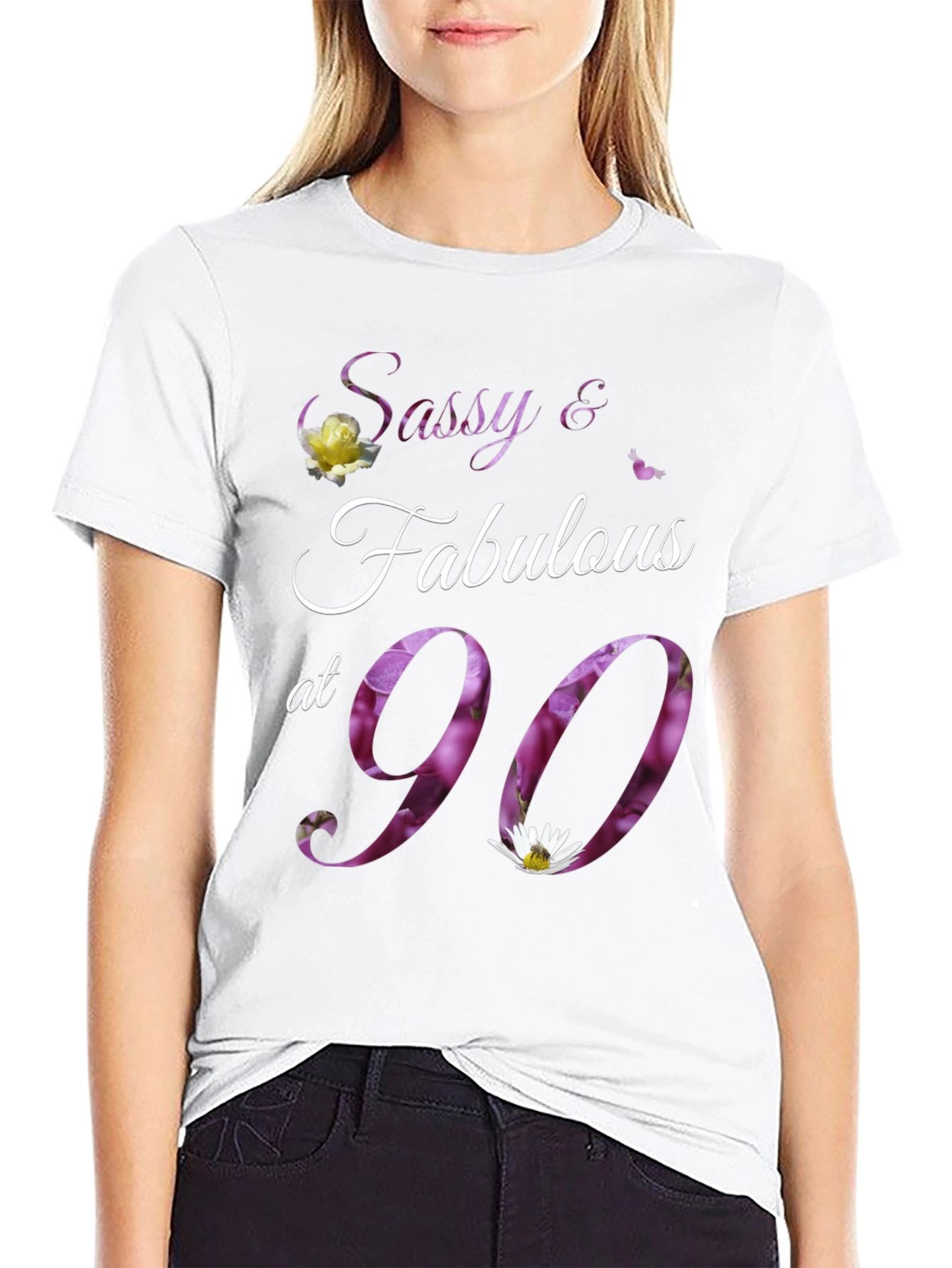 Sassy & Fabulous 90th Birthday T-Shirt